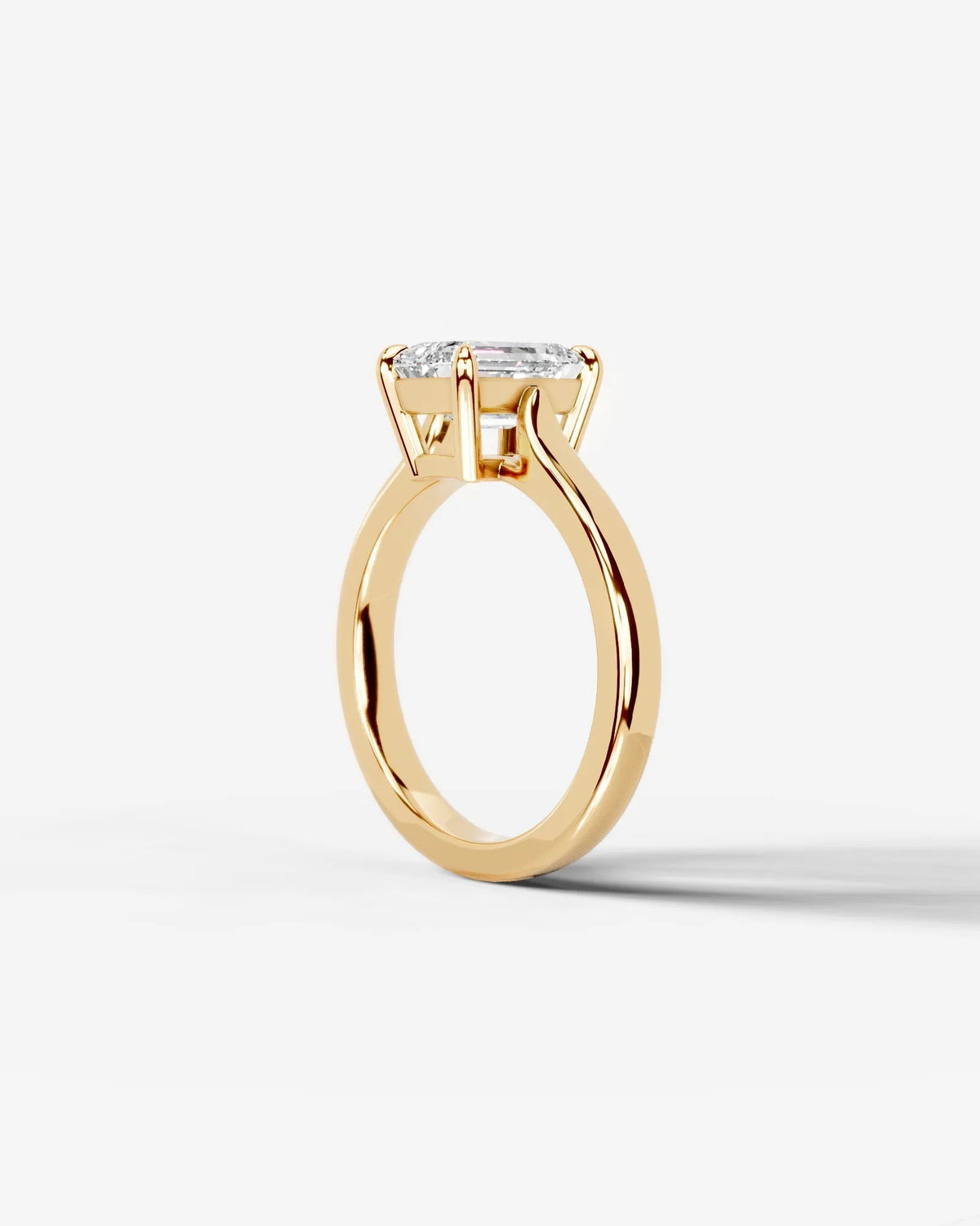 Marquise Solitaire With Tulip Prongs Lab Grown Diamond Engagement Ring