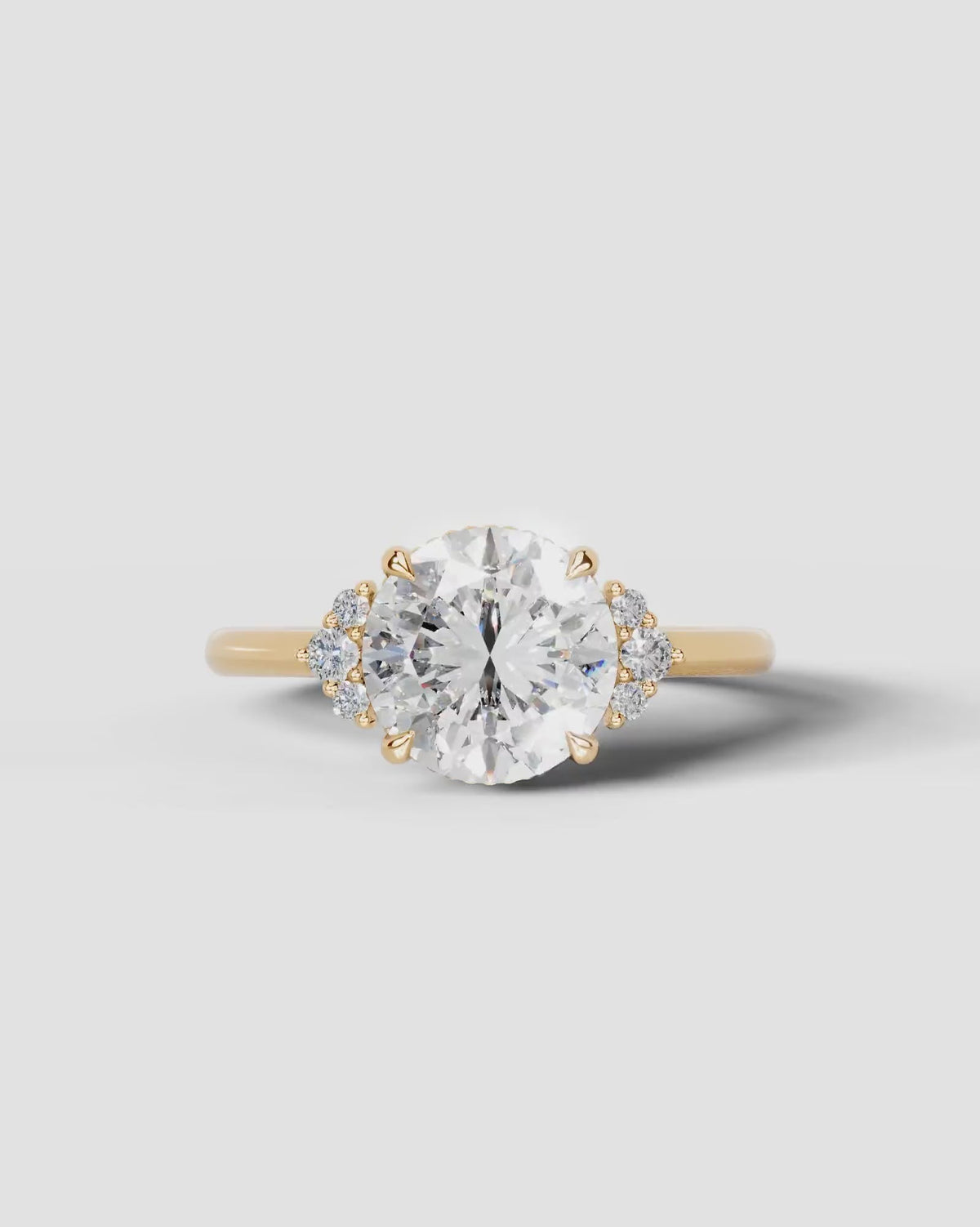 Marquise Solitaire With Tulip Prongs Lab Grown Diamond Engagement Ring