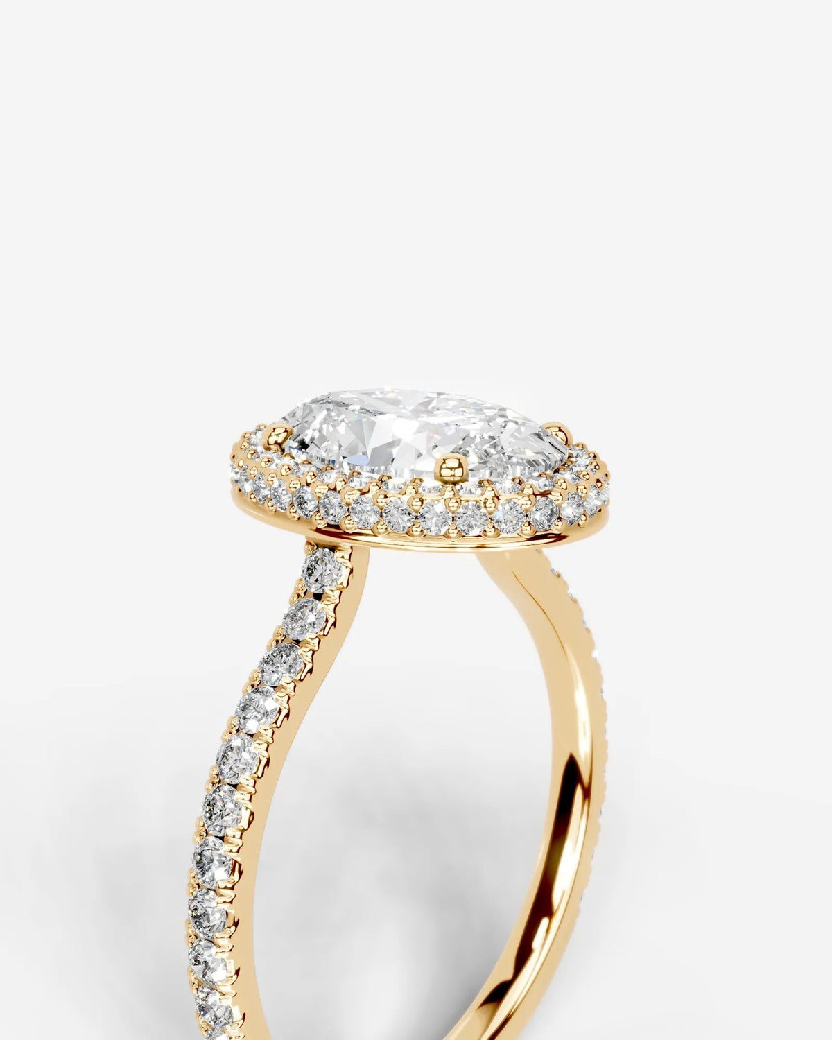 Marquise Solitaire With Tulip Prongs Lab Grown Diamond Engagement Ring