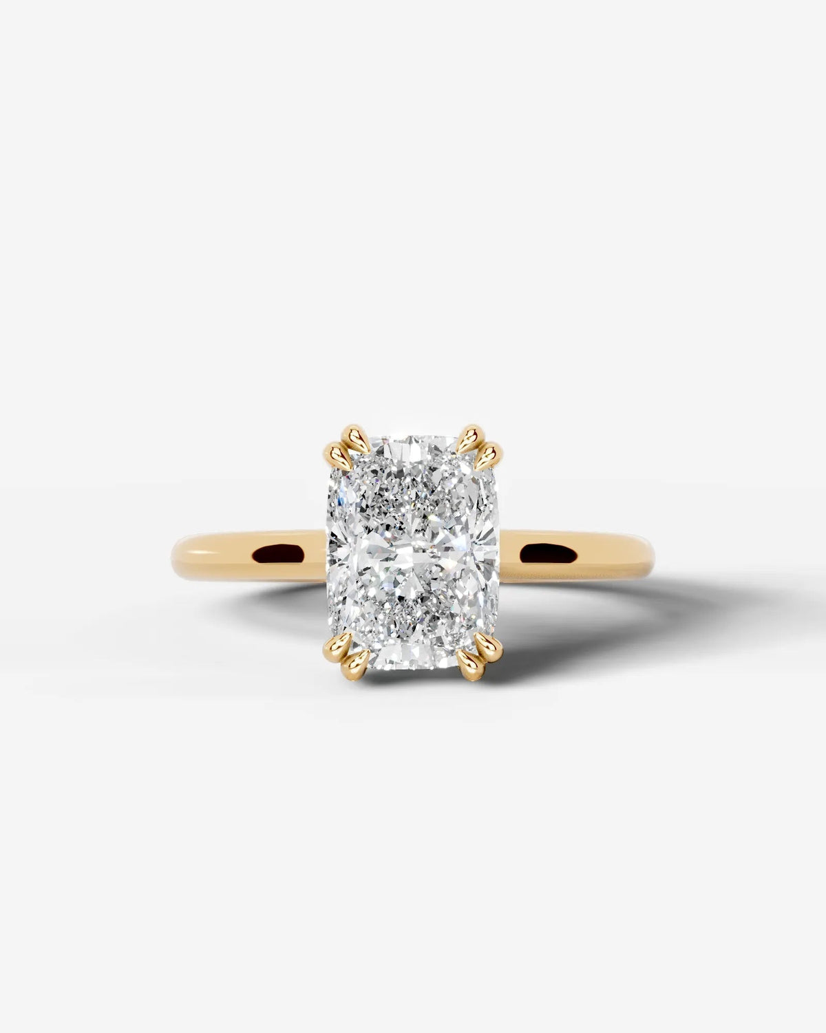 Marquise Solitaire With Tulip Prongs Lab Grown Diamond Engagement Ring
