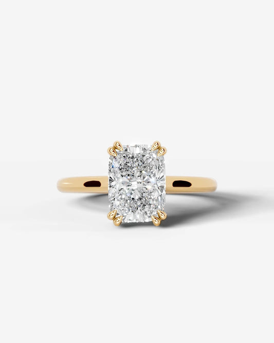 Marquise Solitaire With Tulip Prongs Lab Grown Diamond Engagement Ring