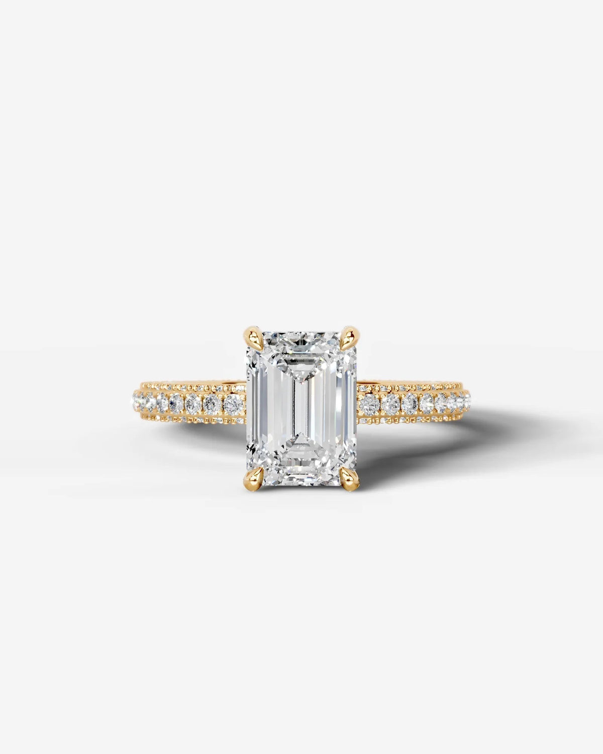 Marquise Solitaire With Tulip Prongs Lab Grown Diamond Engagement Ring