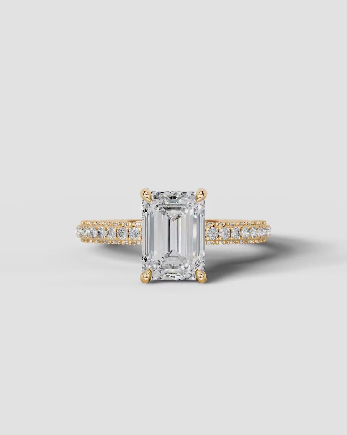 Marquise Solitaire With Tulip Prongs Lab Grown Diamond Engagement Ring