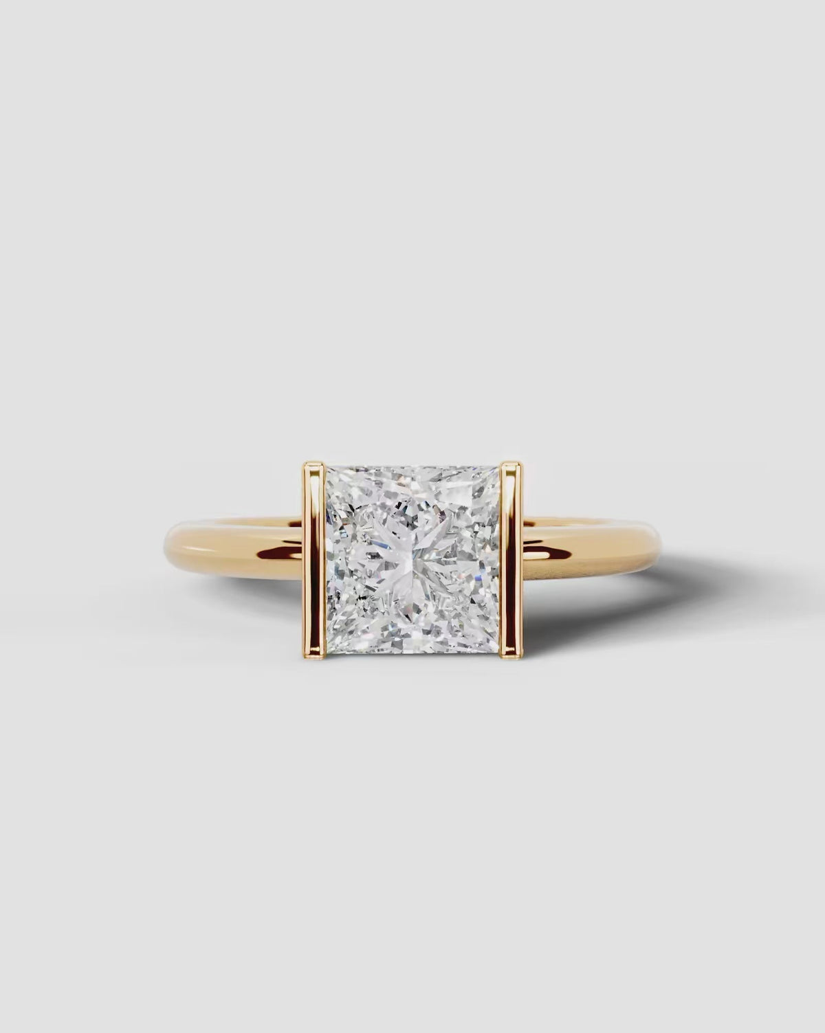 Marquise Solitaire With Tulip Prongs Lab Grown Diamond Engagement Ring