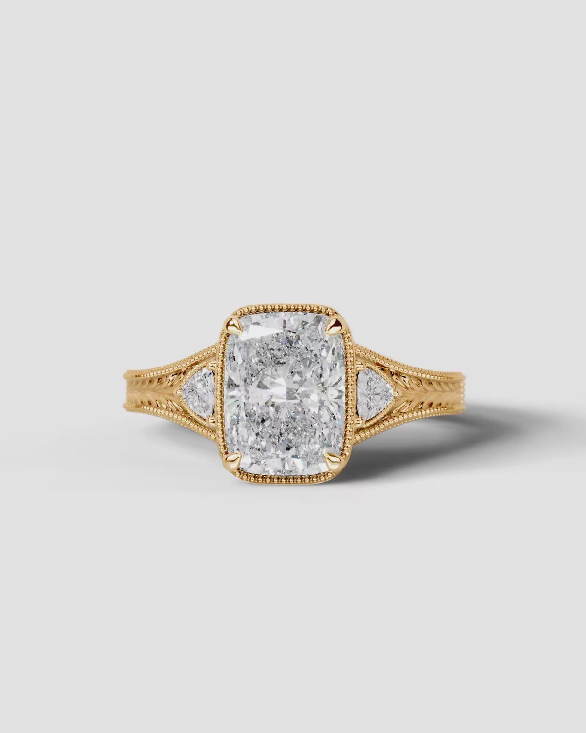 Marquise Solitaire With Tulip Prongs Lab Grown Diamond Engagement Ring