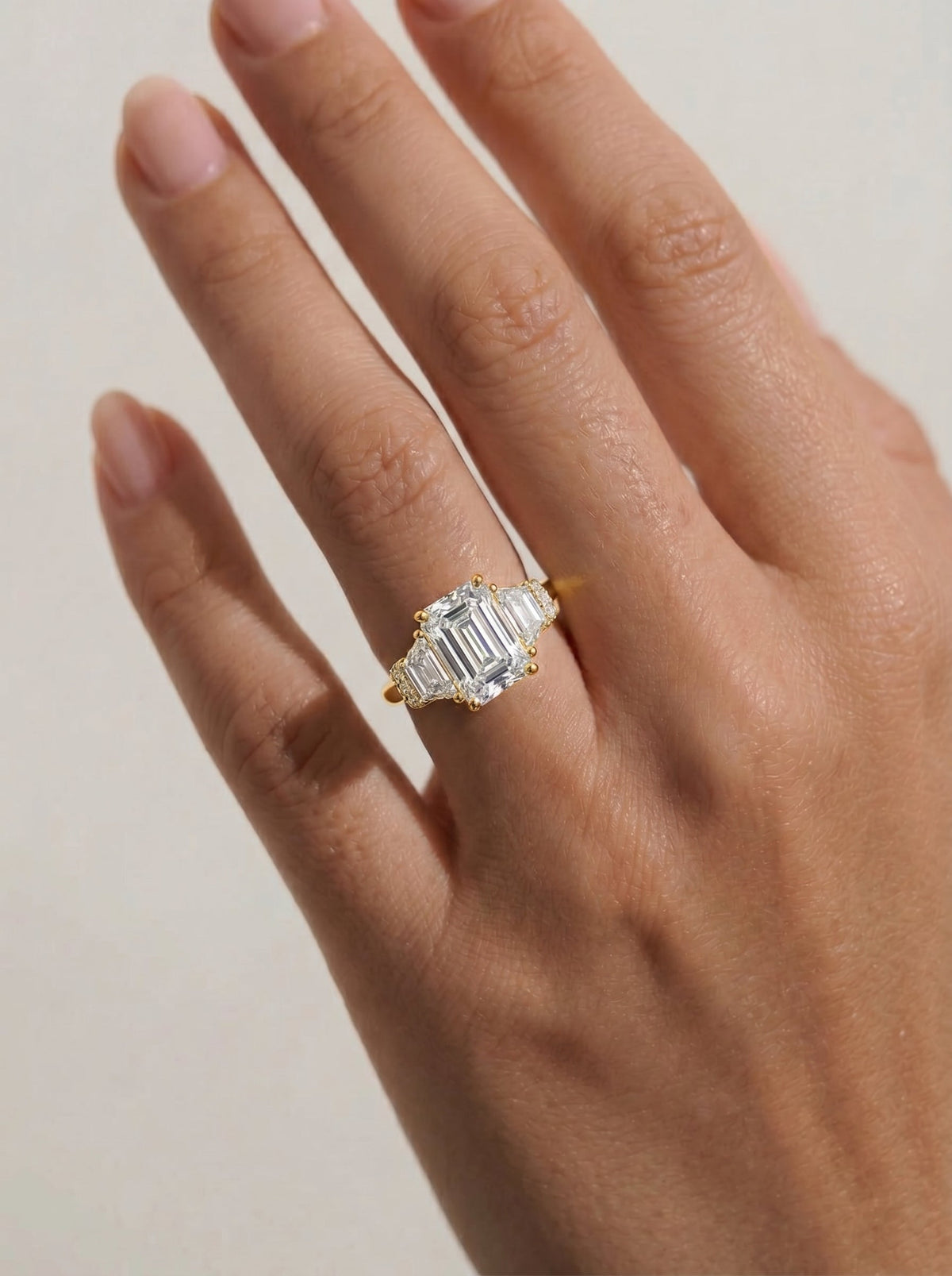 Marquise Solitaire With Tulip Prongs Lab Grown Diamond Engagement Ring