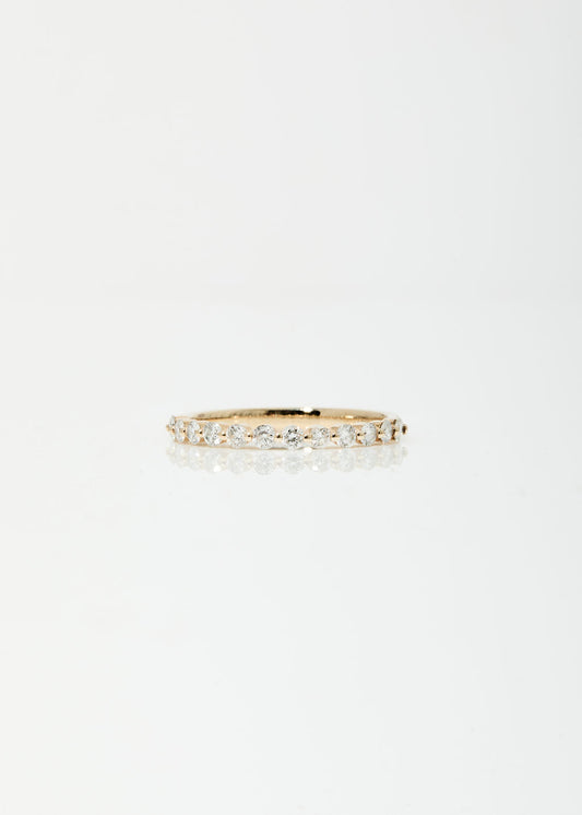 0.37 CT Round Full Eternity Lab Grown Diamond Wedding Band