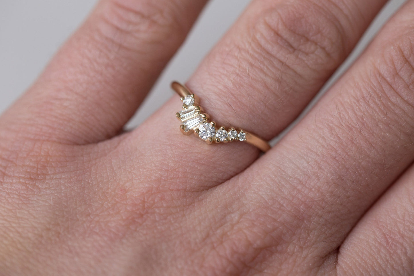 0.37 CT Round Full Eternity Lab Grown Diamond Wedding Band