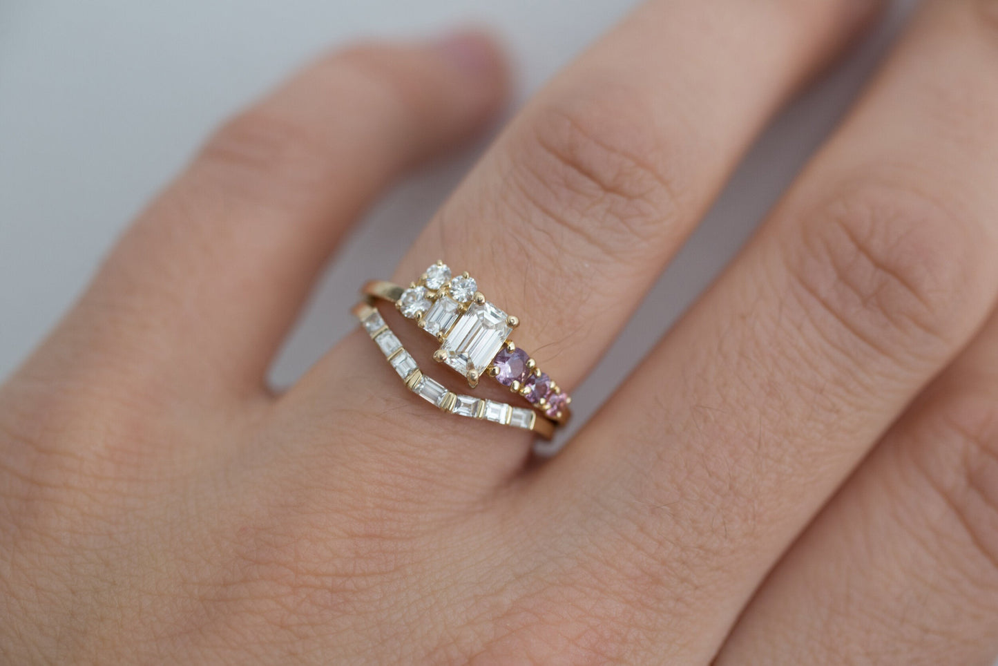 0.37 CT Round Full Eternity Lab Grown Diamond Wedding Band
