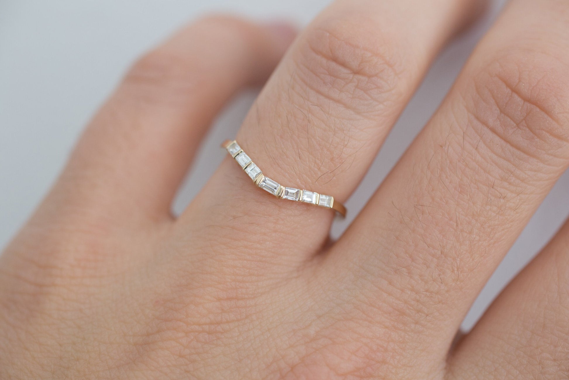 0.37 CT Round Full Eternity Lab Grown Diamond Wedding Band