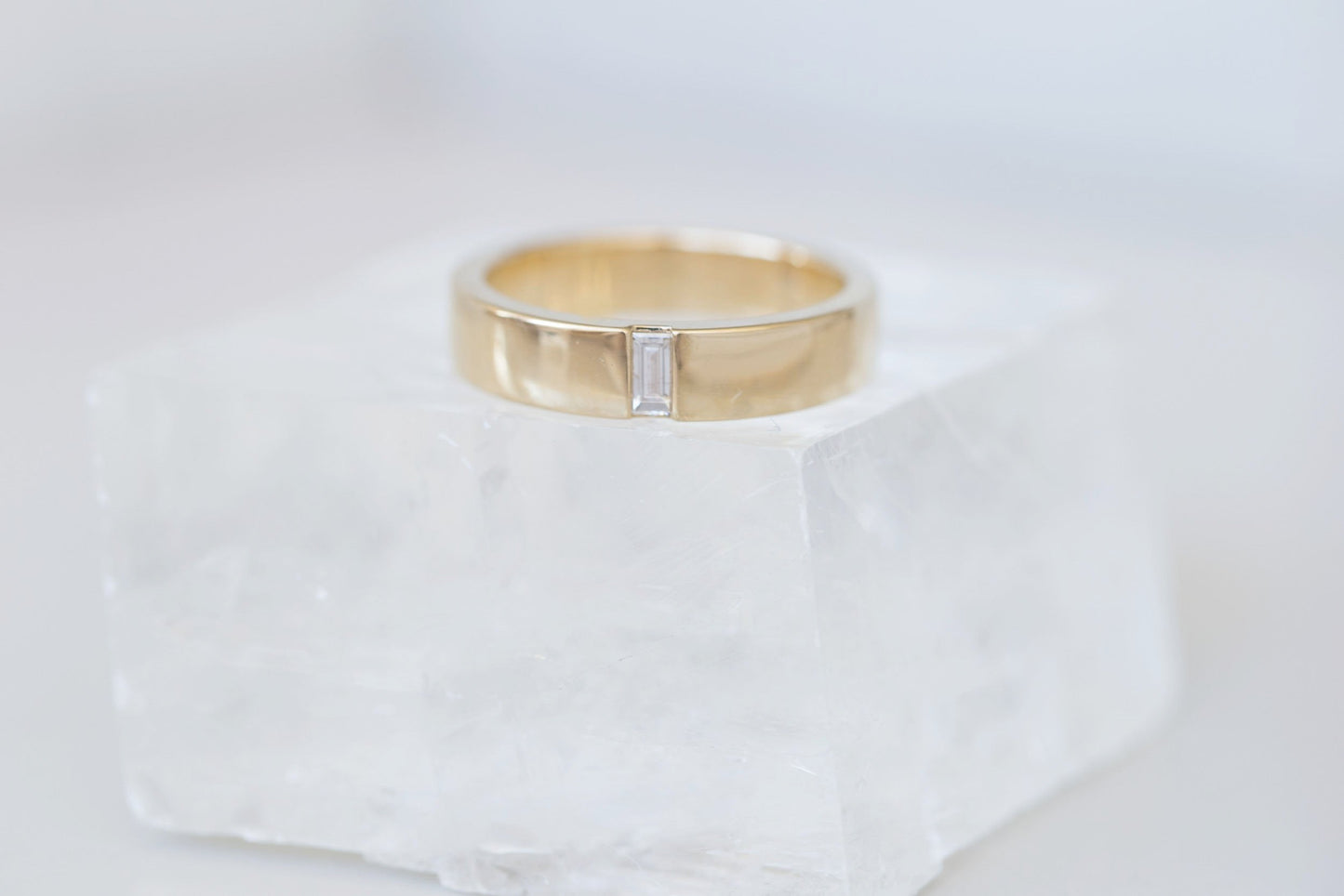 0.37 CT Round Full Eternity Lab Grown Diamond Wedding Band