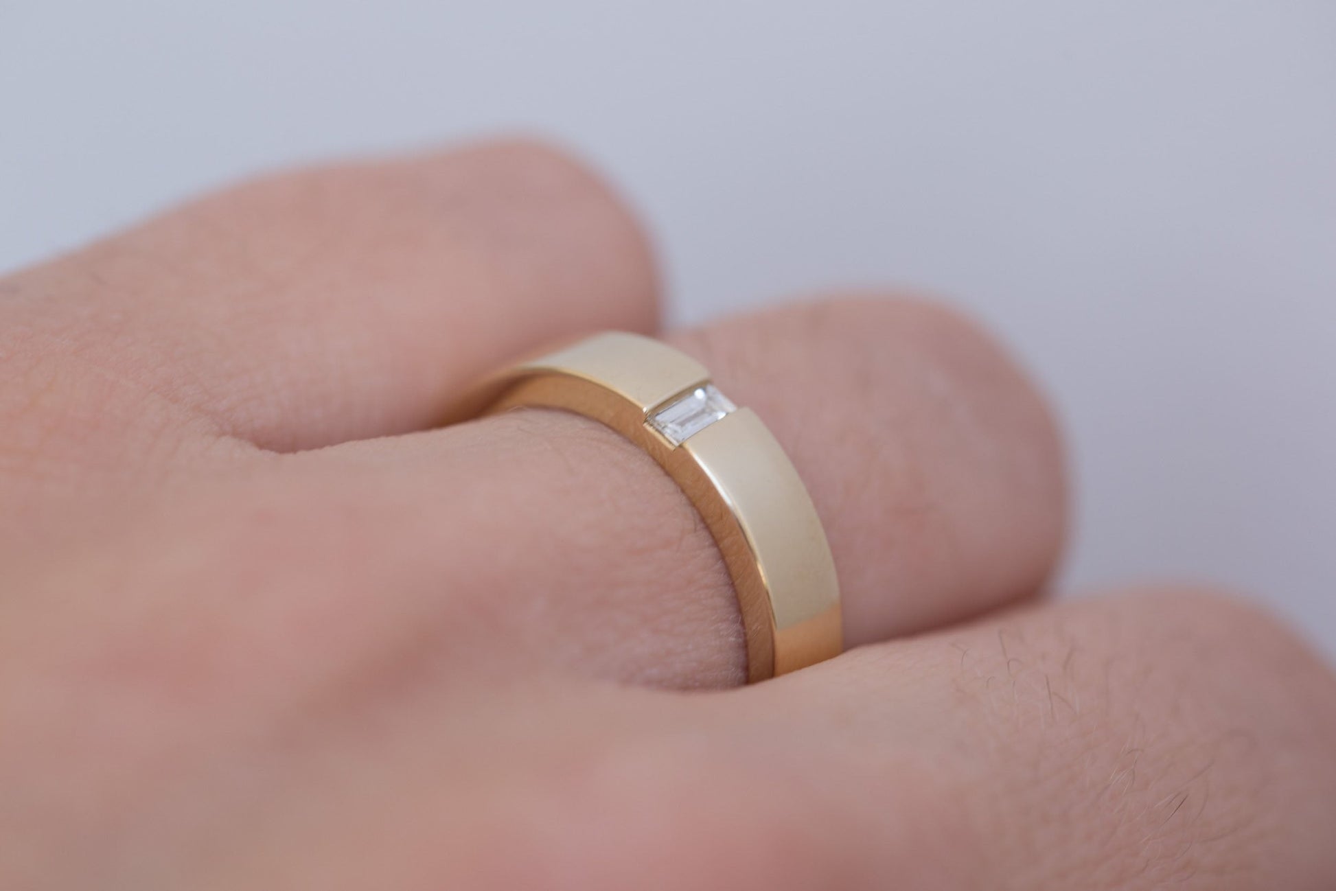 0.37 CT Round Full Eternity Lab Grown Diamond Wedding Band