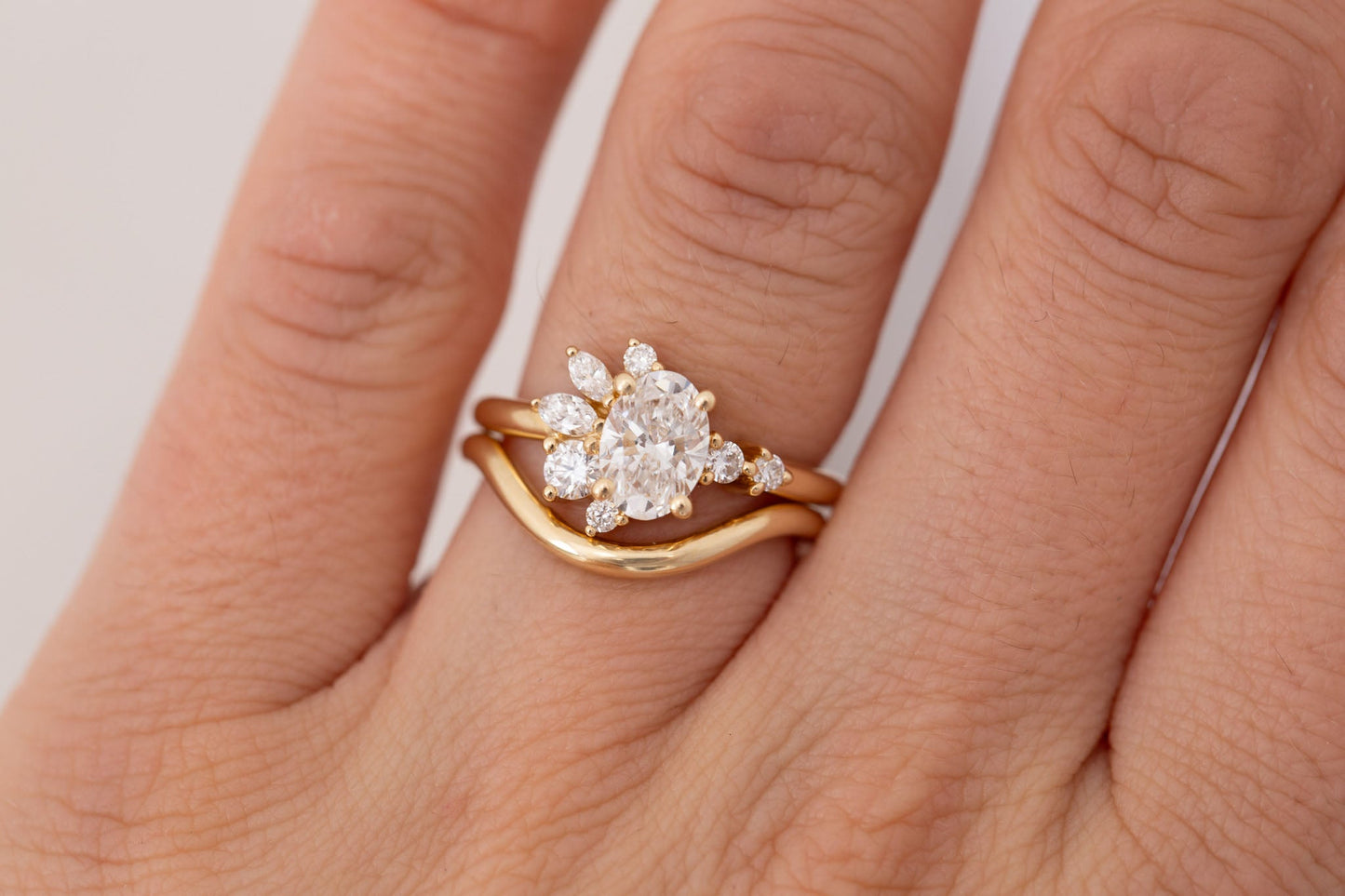 0.37 CT Round Full Eternity Lab Grown Diamond Wedding Band
