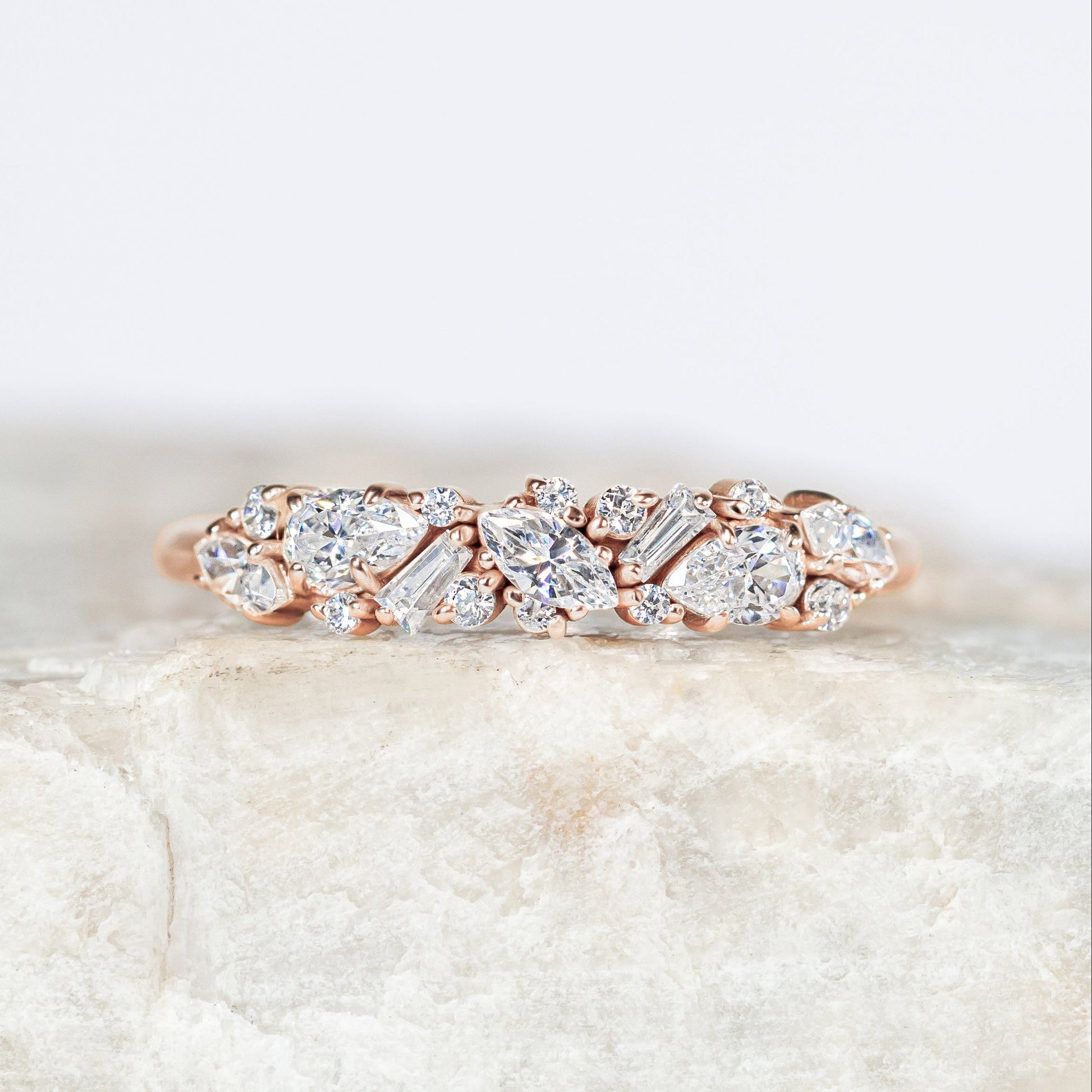 0.37 CT Round Full Eternity Lab Grown Diamond Wedding Band