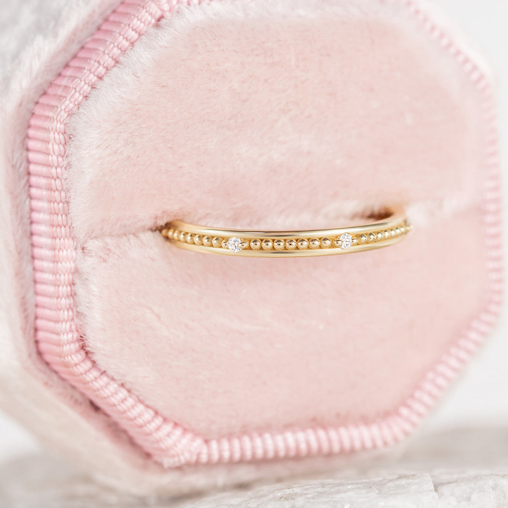 0.37 CT Round Full Eternity Lab Grown Diamond Wedding Band