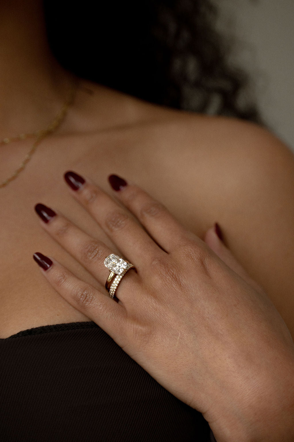 0.37 CT Round Full Eternity Lab Grown Diamond Wedding Band