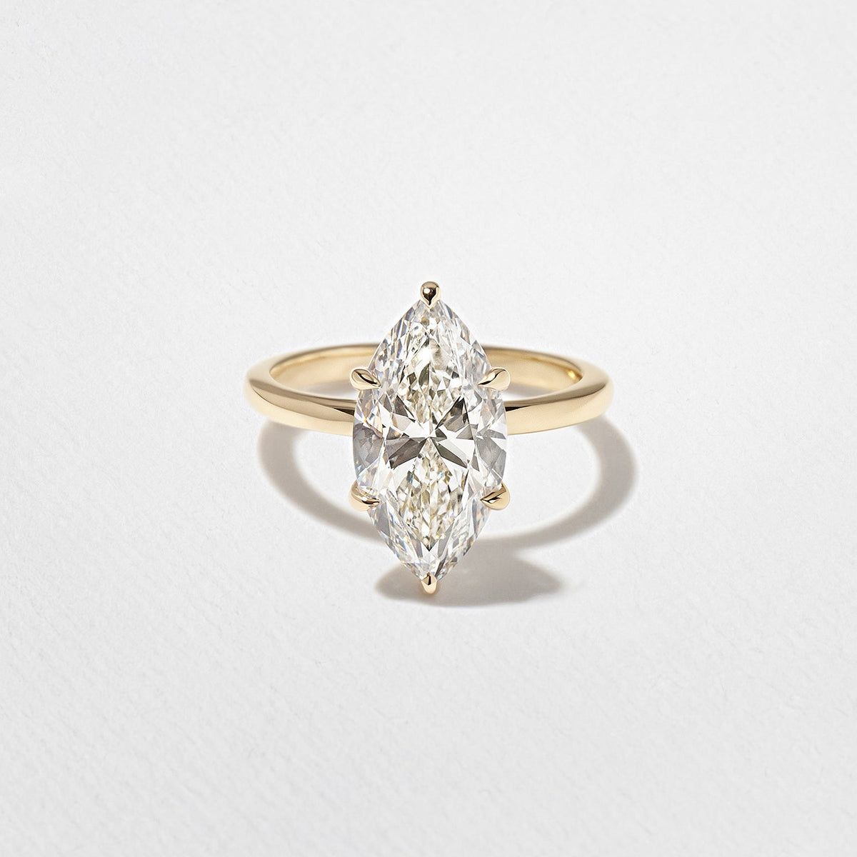 Emerald Pave Engagement Ring – 1 CT Lab Grown Diamond