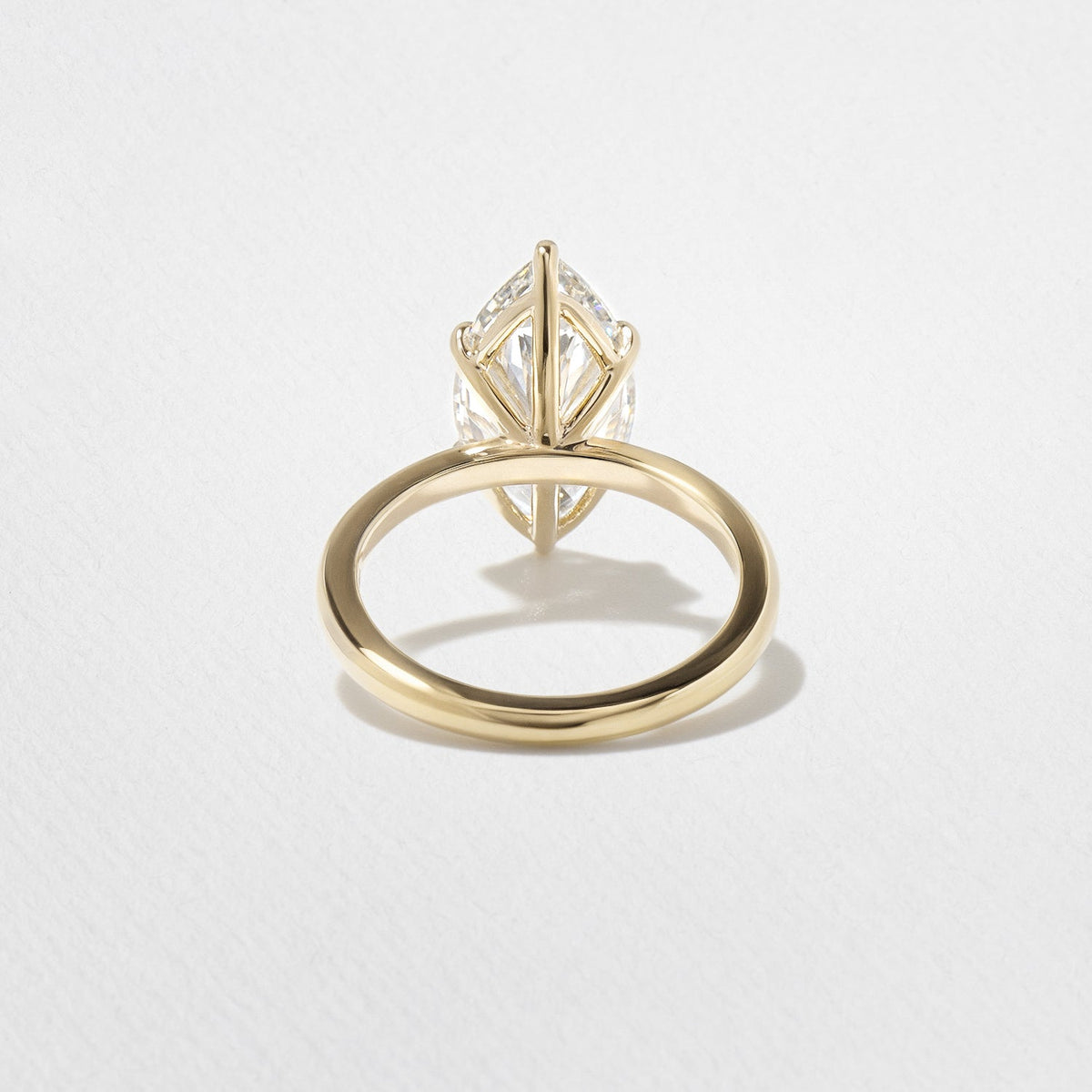 Emerald Pave Engagement Ring – 1 CT Lab Grown Diamond