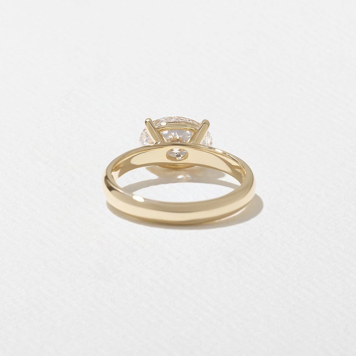Emerald Pave Engagement Ring – 1 CT Lab Grown Diamond