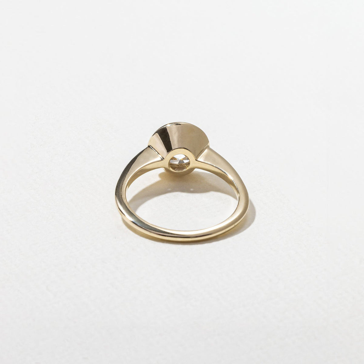 Emerald Pave Engagement Ring – 1 CT Lab Grown Diamond