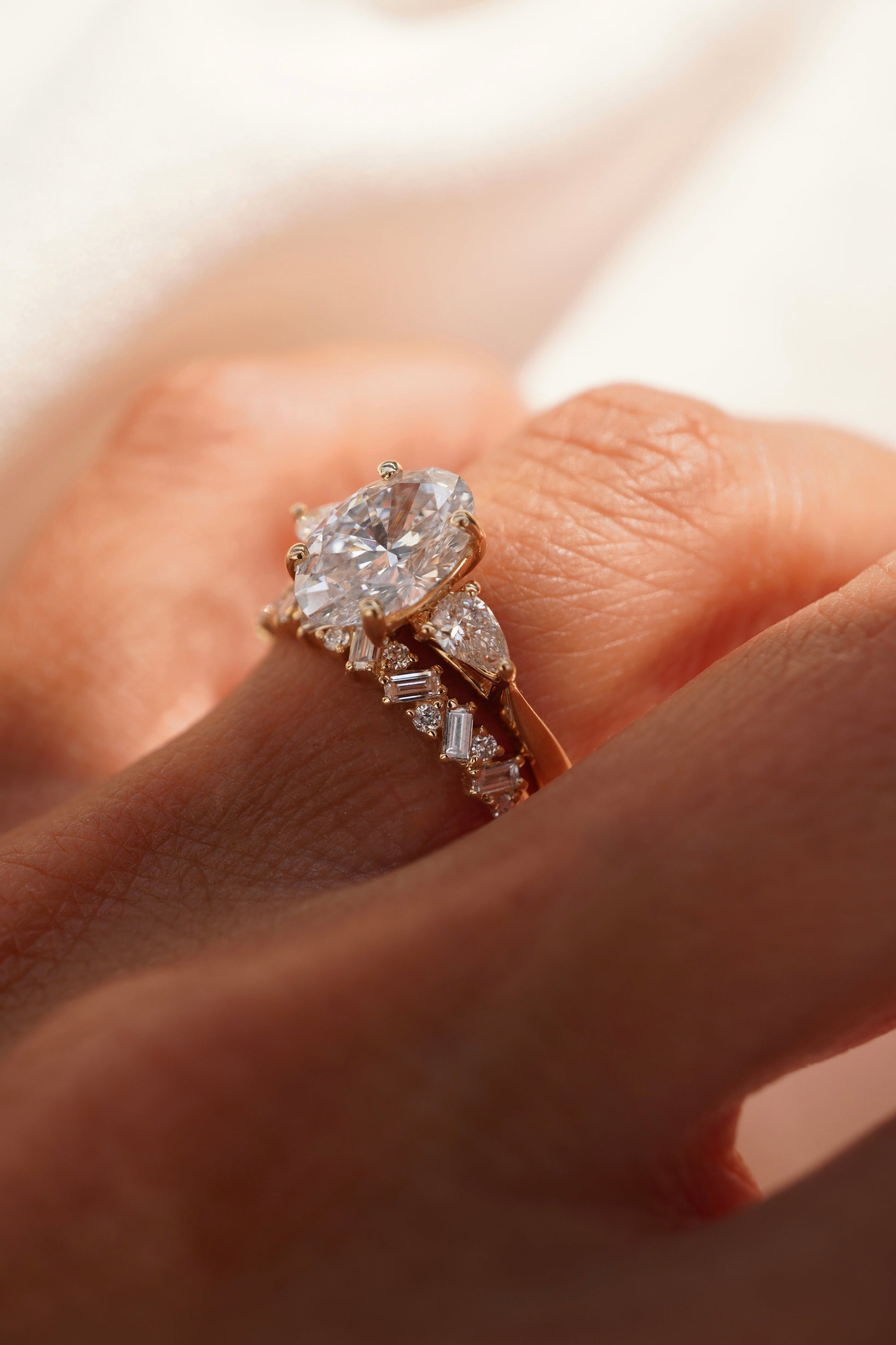 0.37 CT Round Full Eternity Lab Grown Diamond Wedding Band