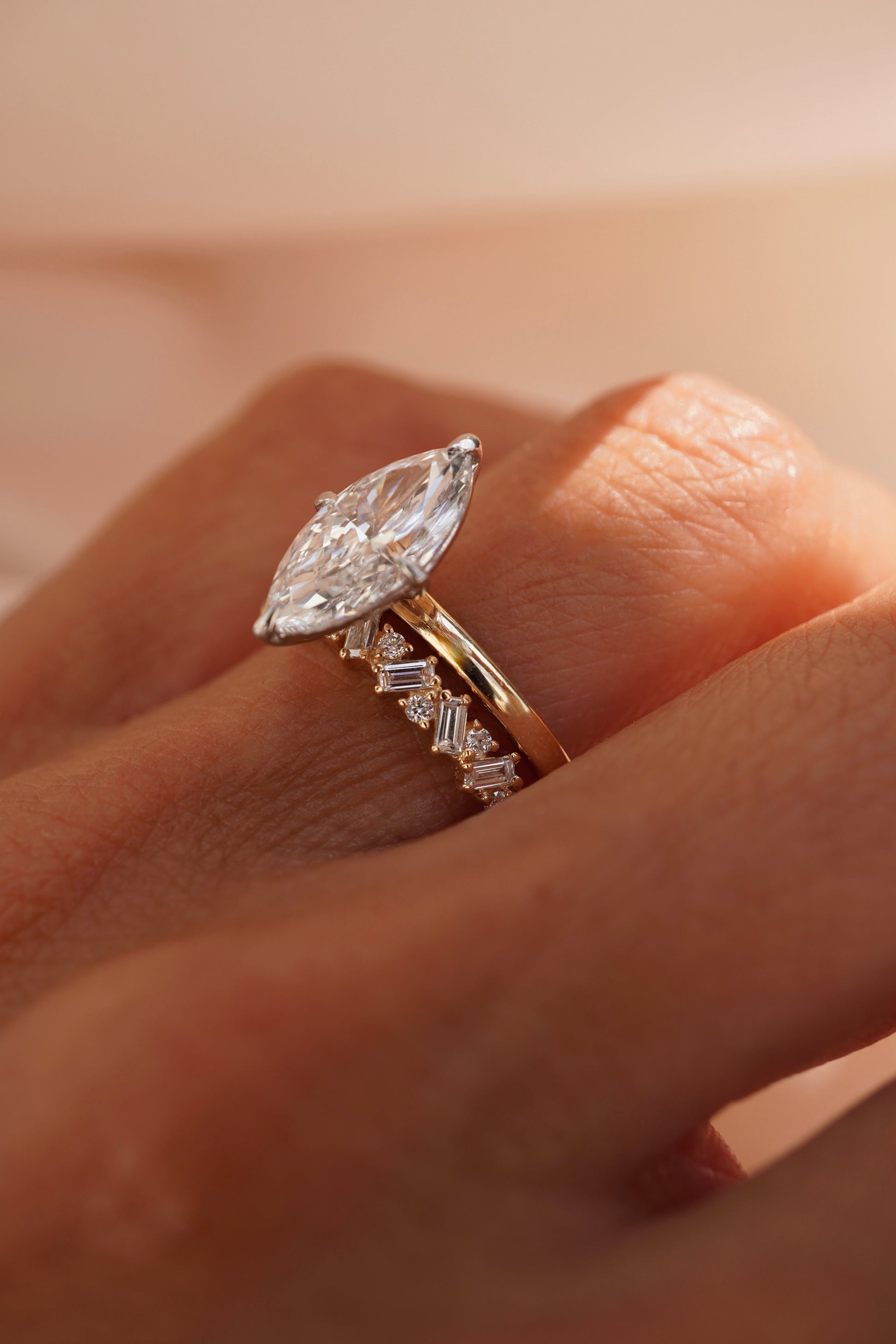 0.37 CT Round Full Eternity Lab Grown Diamond Wedding Band