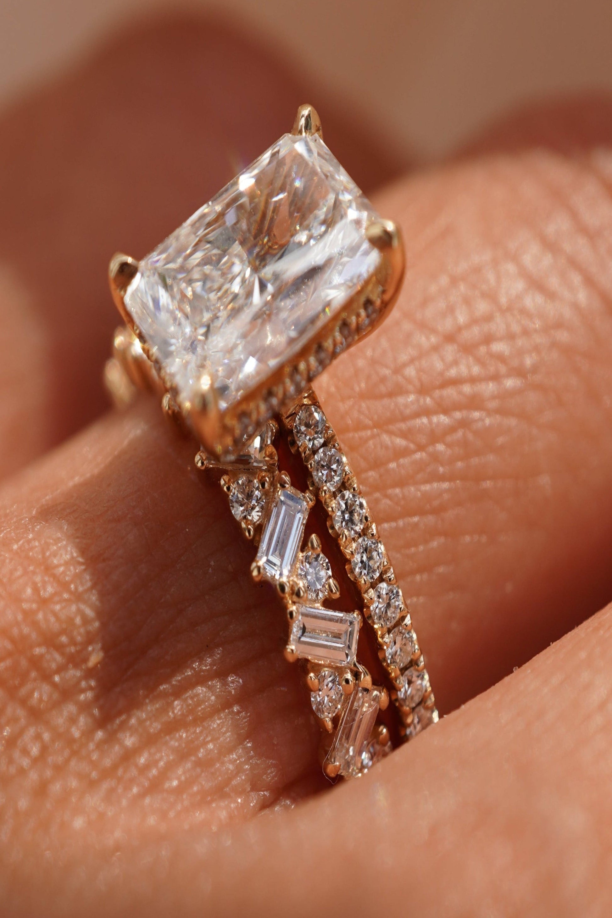 0.37 CT Round Full Eternity Lab Grown Diamond Wedding Band