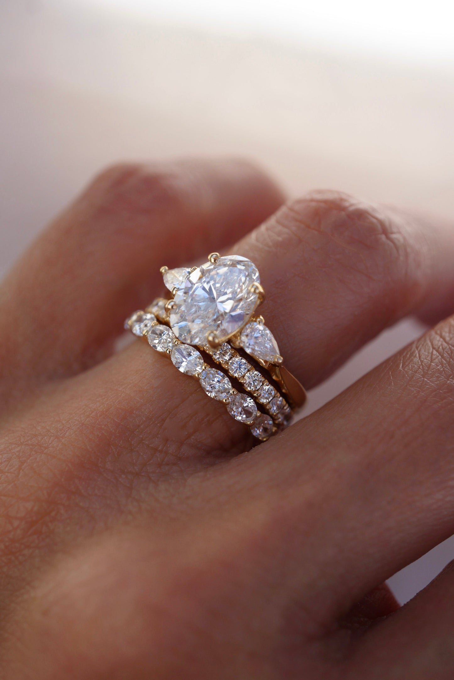 0.37 CT Round Full Eternity Lab Grown Diamond Wedding Band
