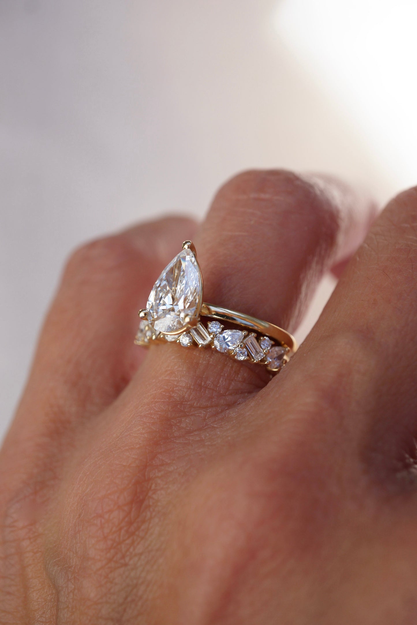 0.37 CT Round Full Eternity Lab Grown Diamond Wedding Band
