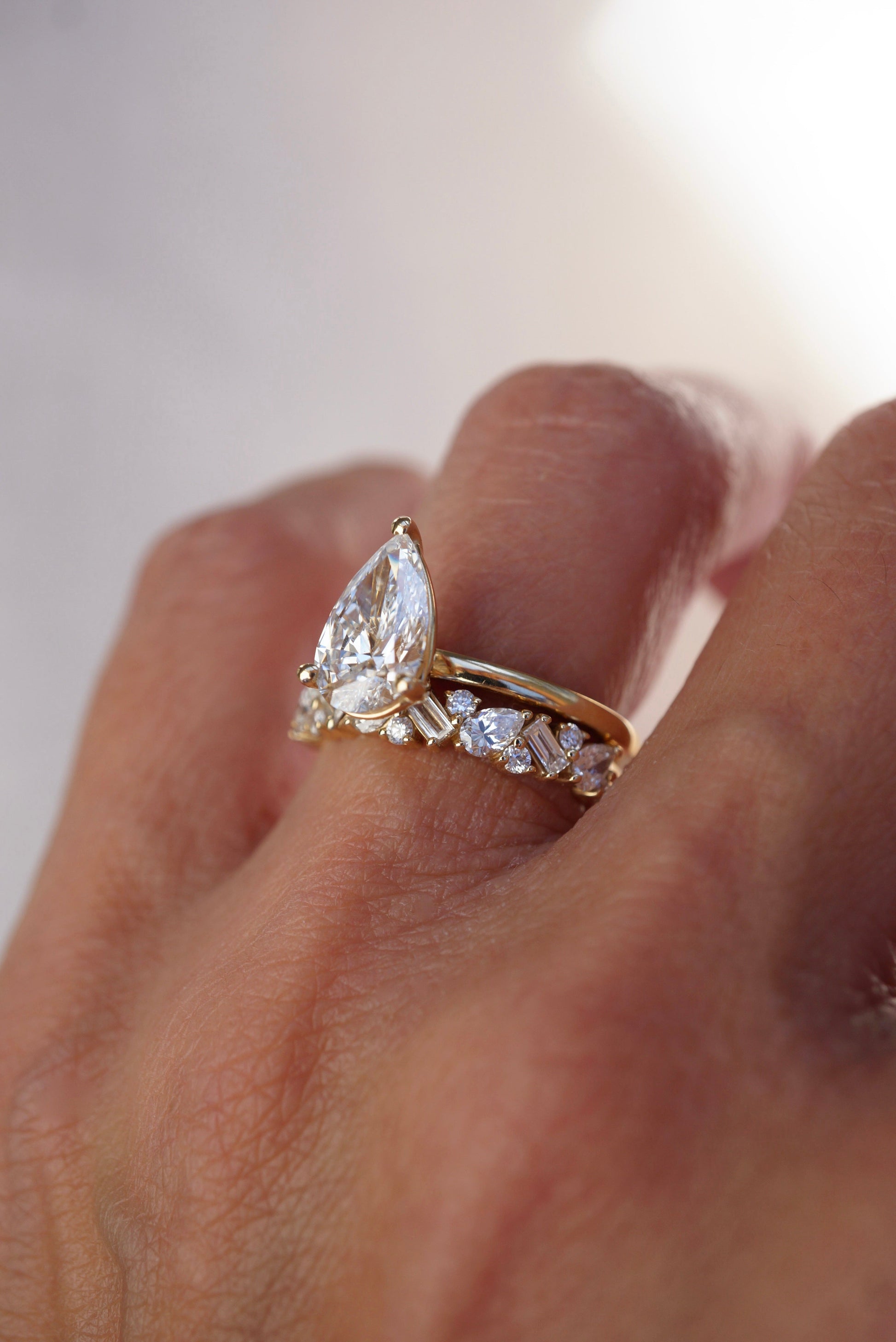 0.37 CT Round Full Eternity Lab Grown Diamond Wedding Band