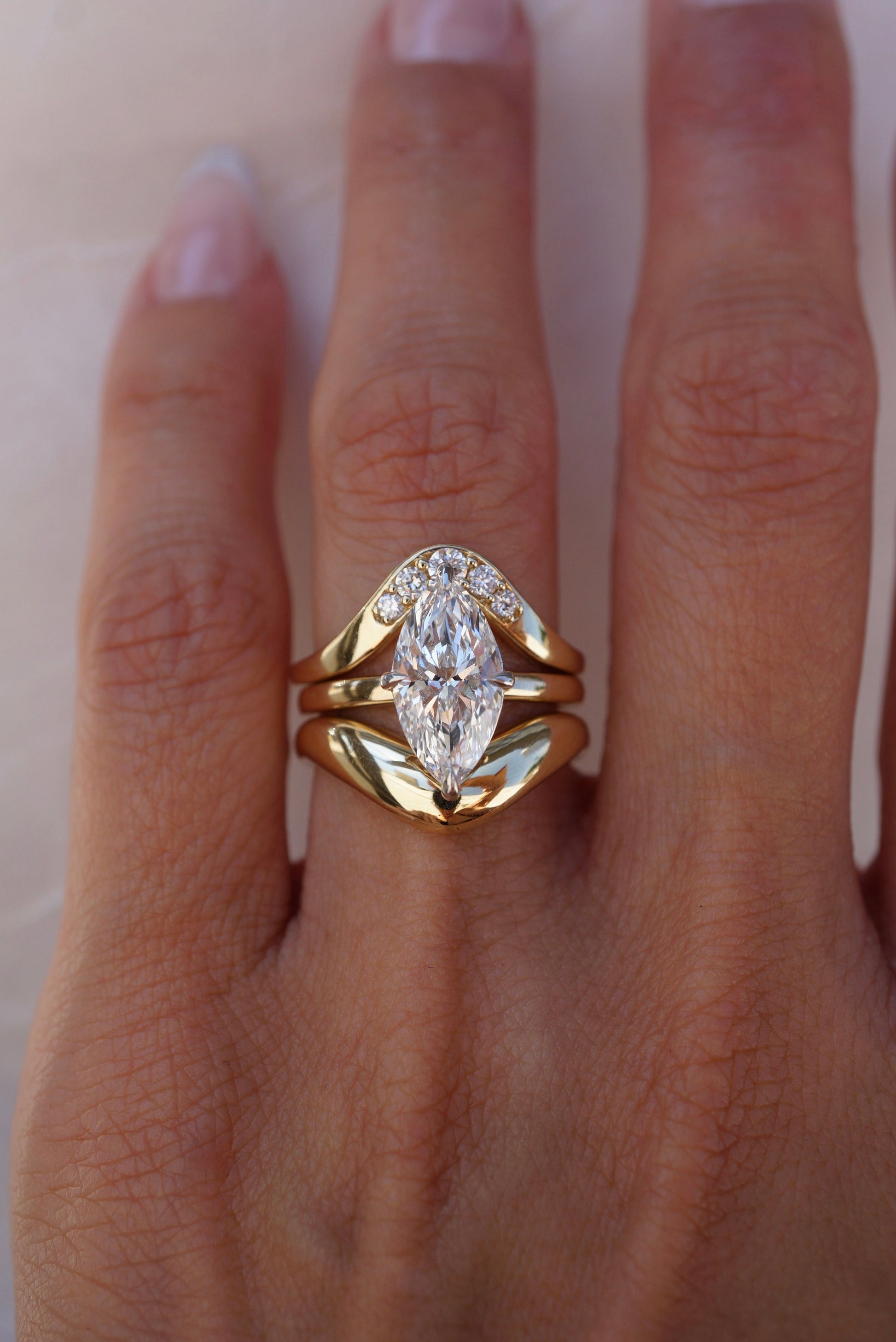 0.37 CT Round Full Eternity Lab Grown Diamond Wedding Band