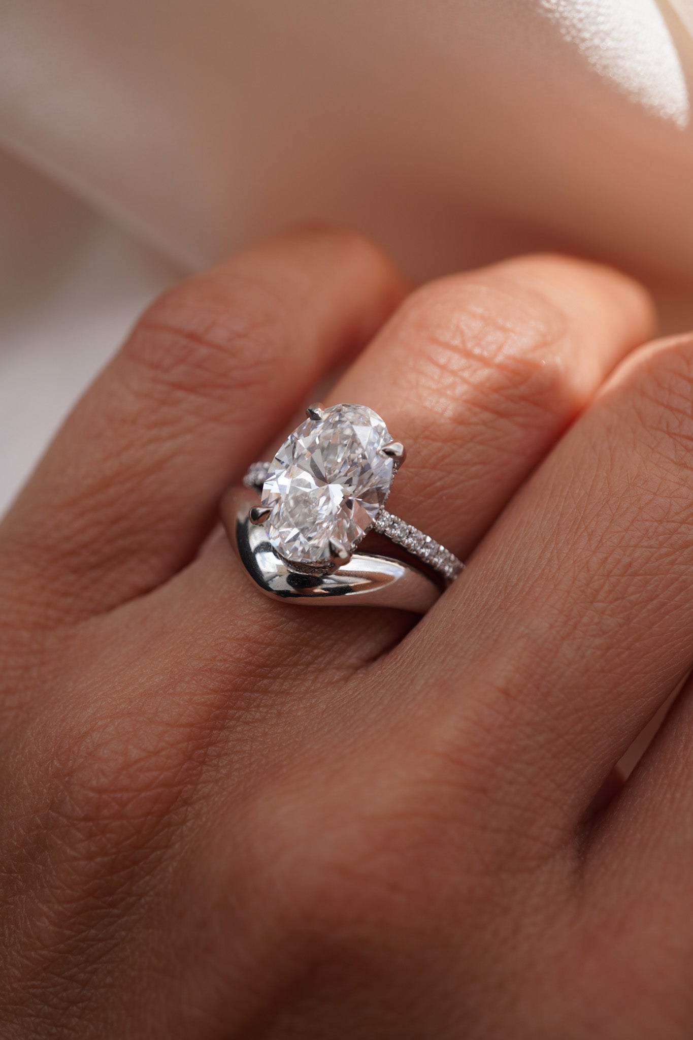 0.37 CT Round Full Eternity Lab Grown Diamond Wedding Band