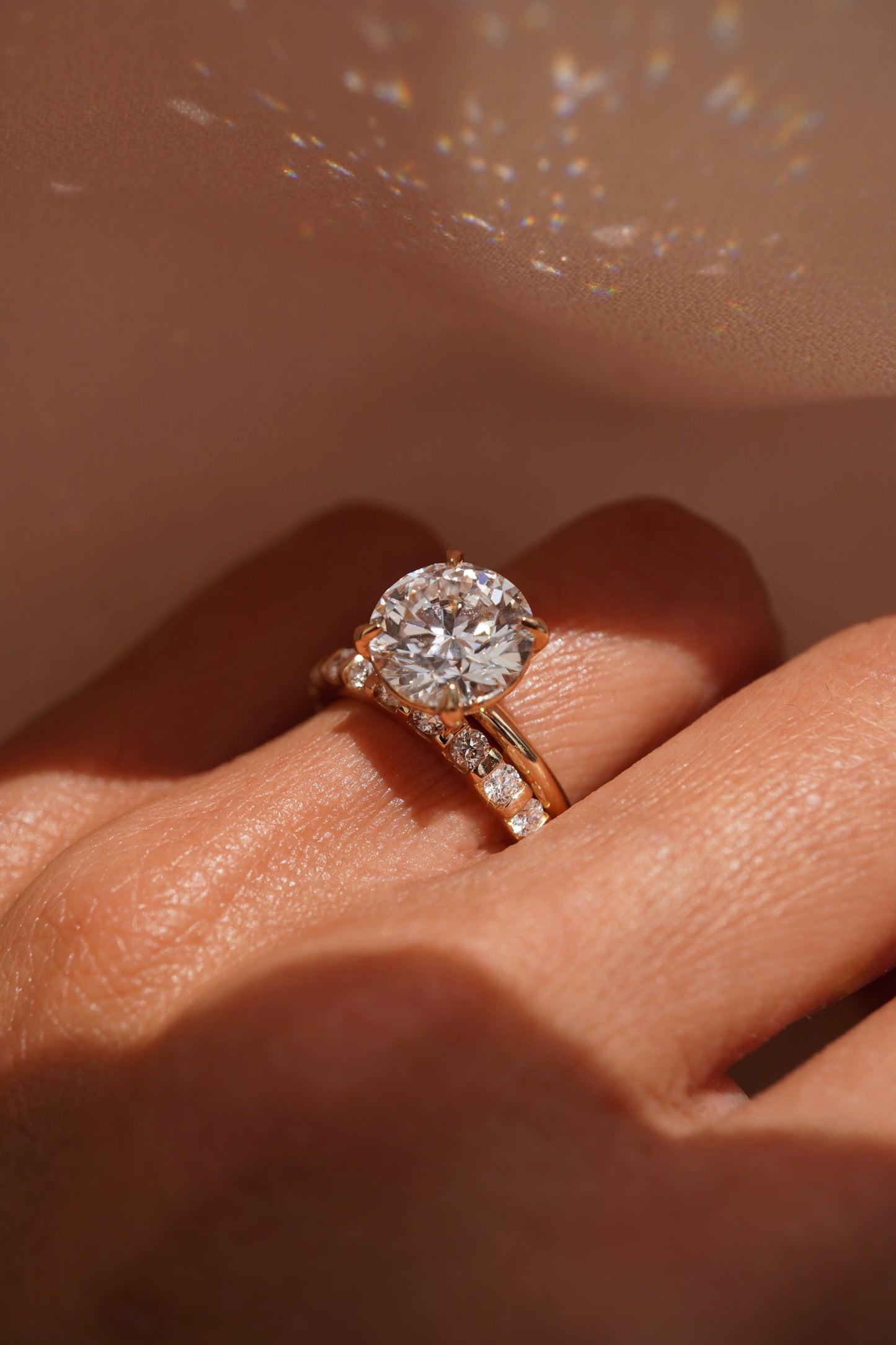0.37 CT Round Full Eternity Lab Grown Diamond Wedding Band