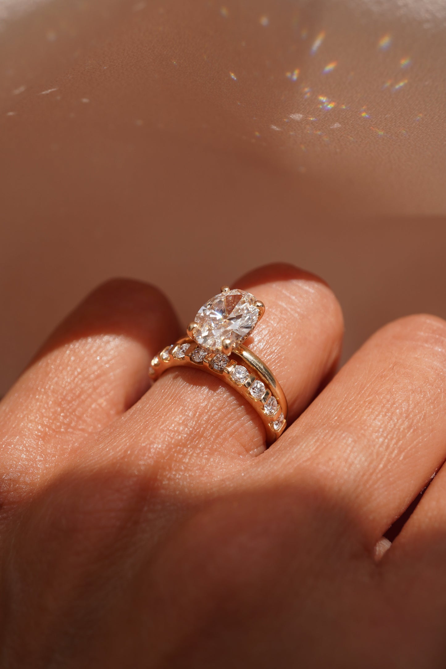 0.37 CT Round Full Eternity Lab Grown Diamond Wedding Band