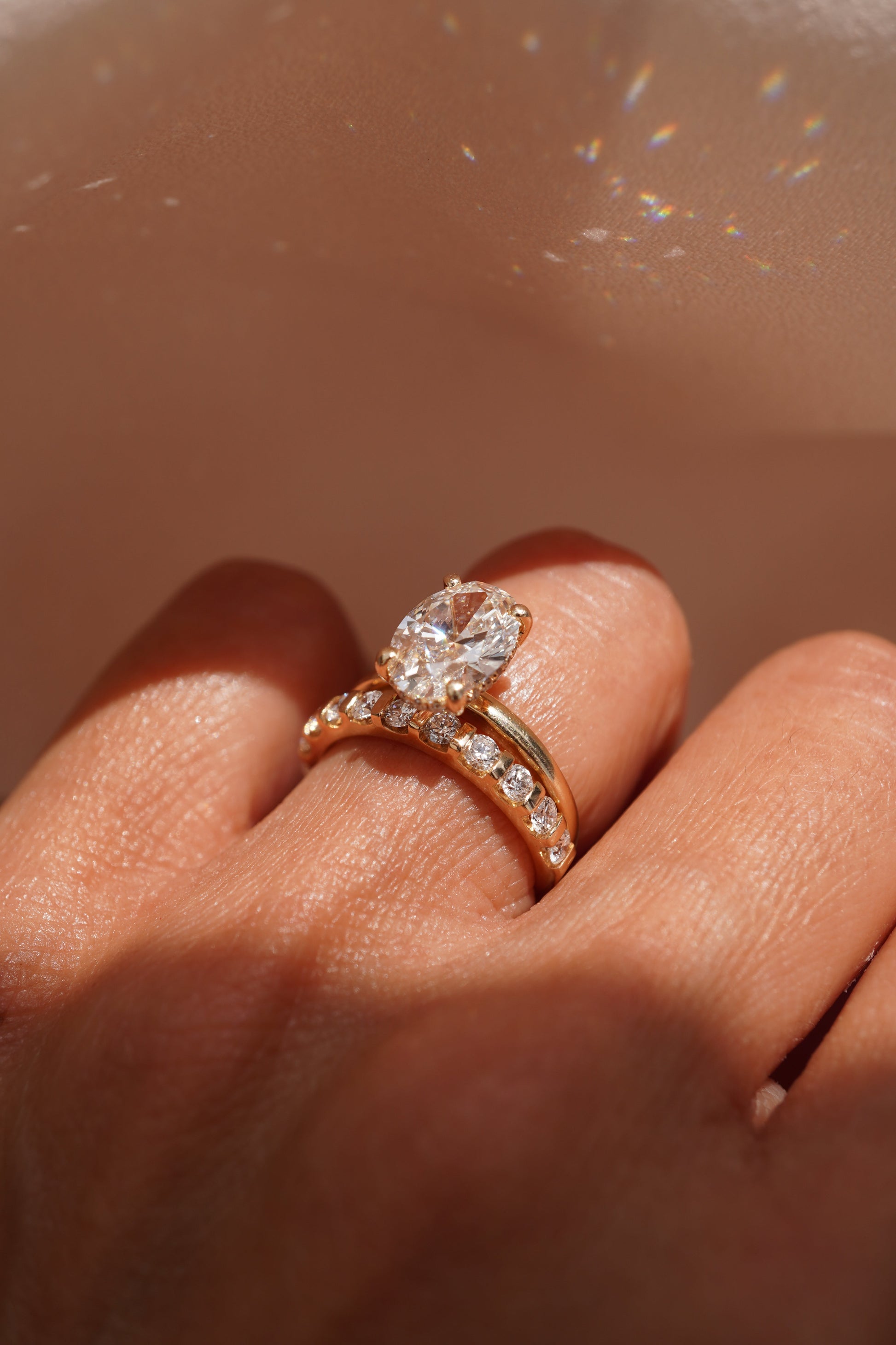 0.37 CT Round Full Eternity Lab Grown Diamond Wedding Band