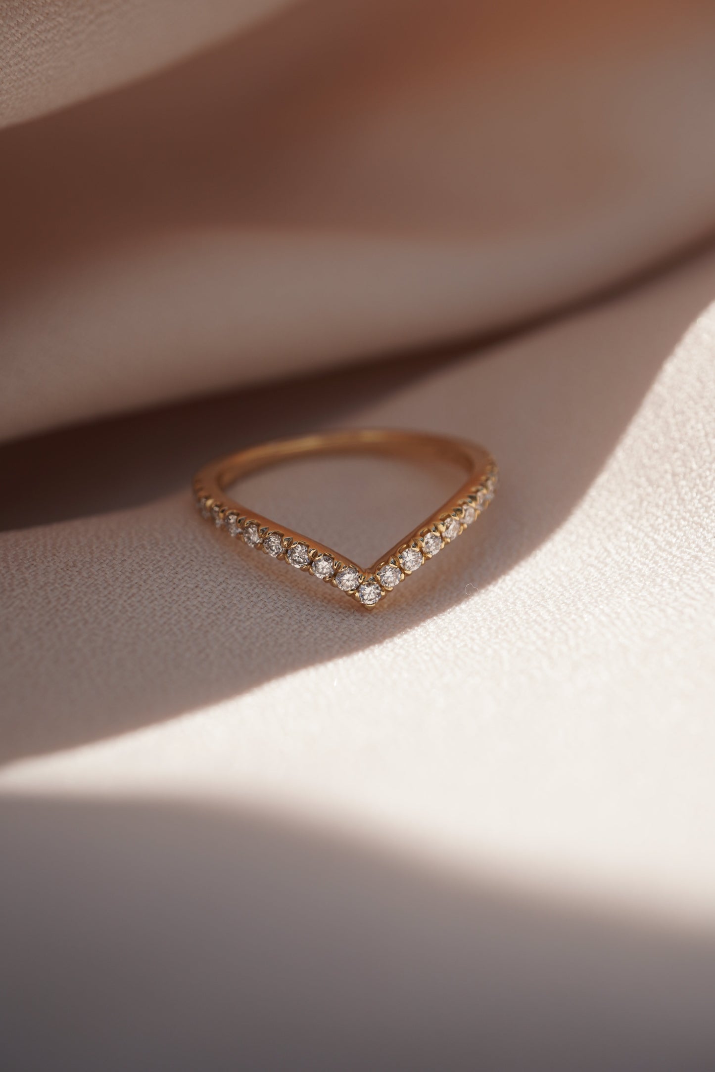 0.37 CT Round Full Eternity Lab Grown Diamond Wedding Band