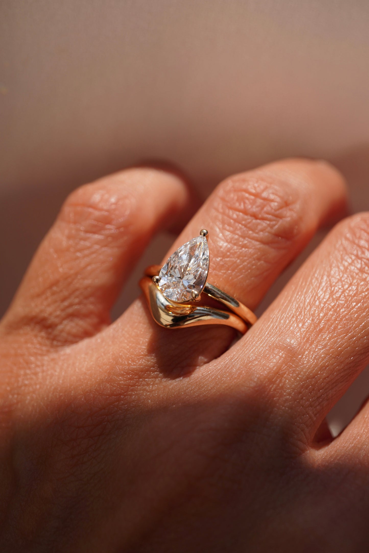 0.37 CT Round Full Eternity Lab Grown Diamond Wedding Band