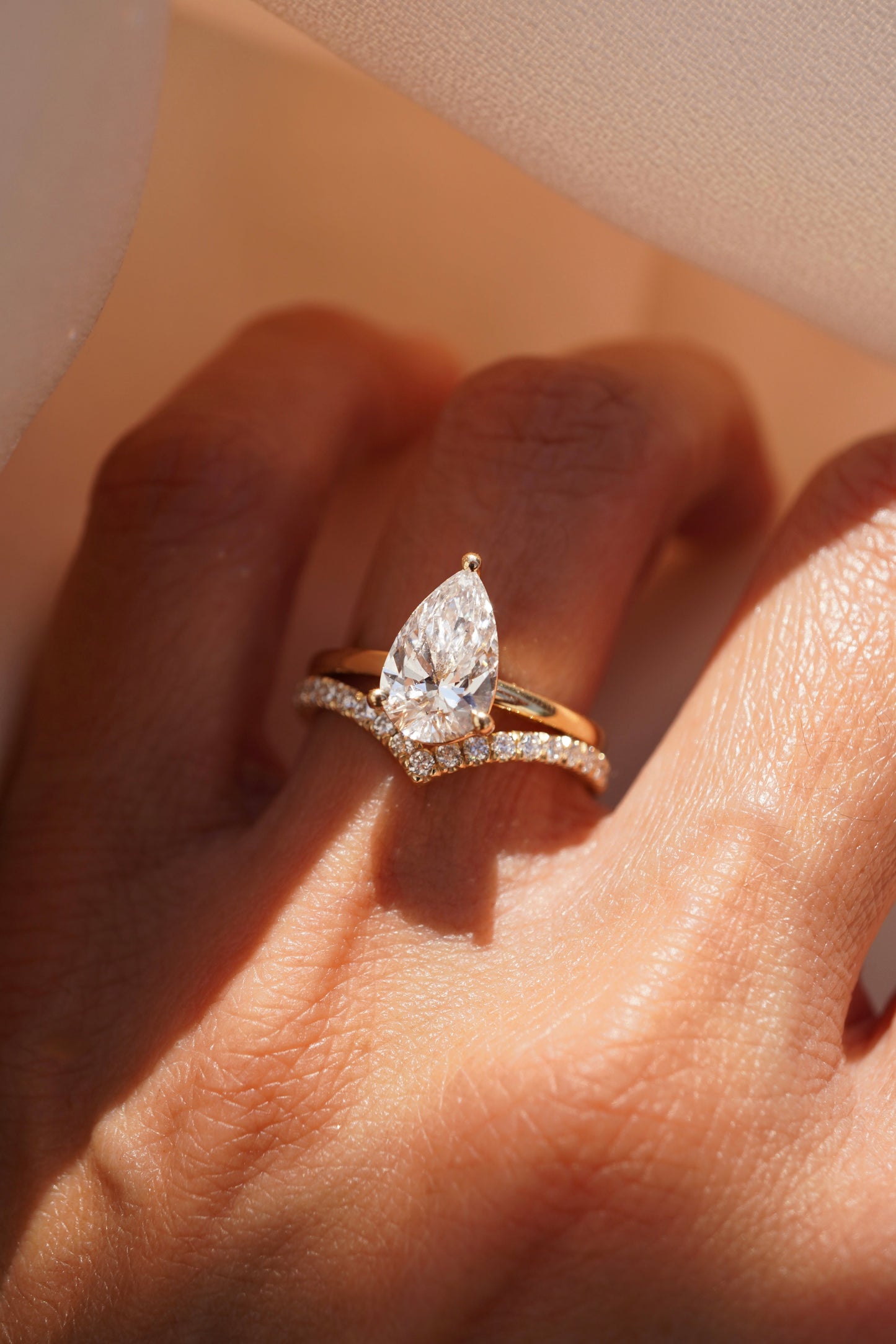 0.37 CT Round Full Eternity Lab Grown Diamond Wedding Band