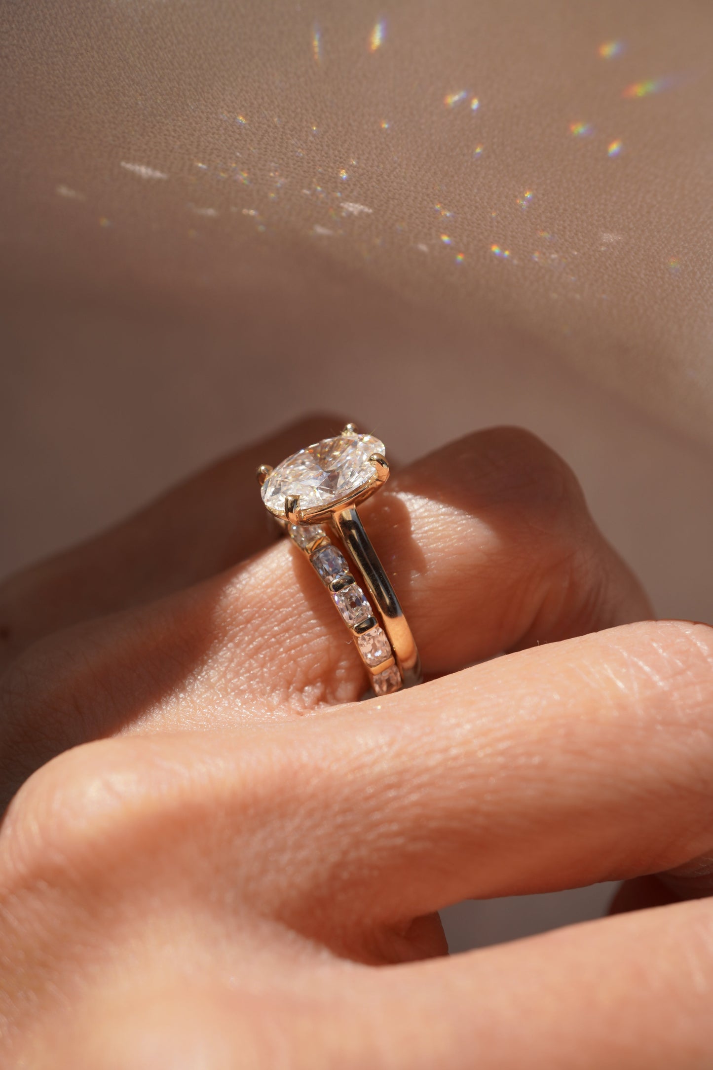 0.37 CT Round Full Eternity Lab Grown Diamond Wedding Band