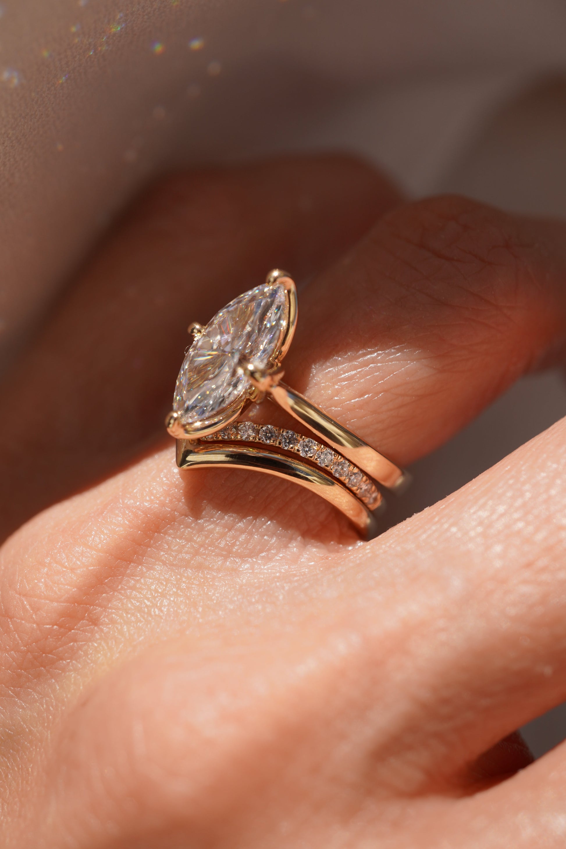0.37 CT Round Full Eternity Lab Grown Diamond Wedding Band
