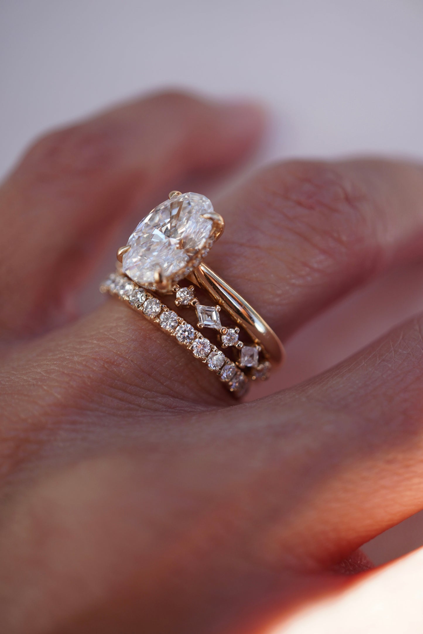 0.37 CT Round Full Eternity Lab Grown Diamond Wedding Band