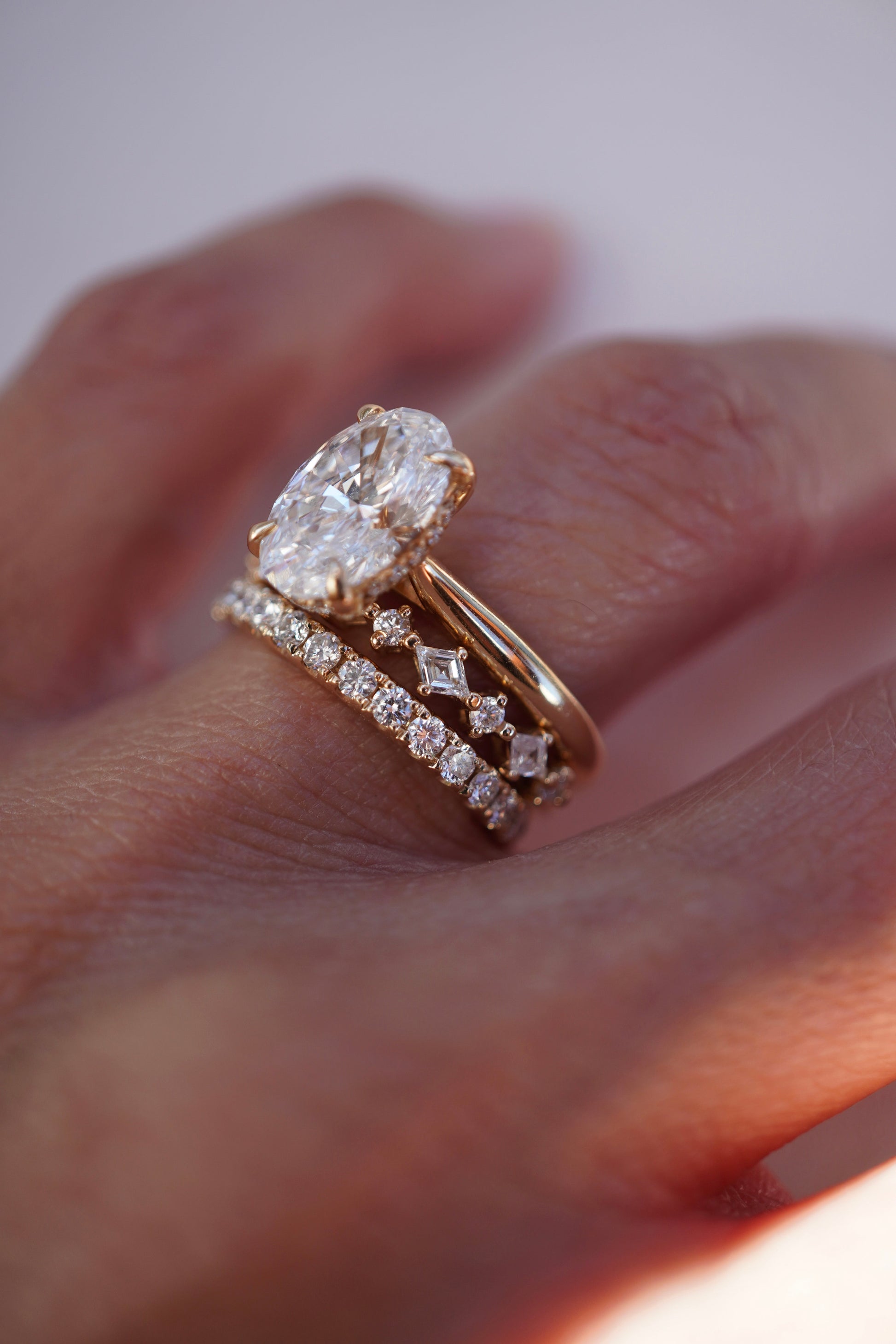 0.37 CT Round Full Eternity Lab Grown Diamond Wedding Band