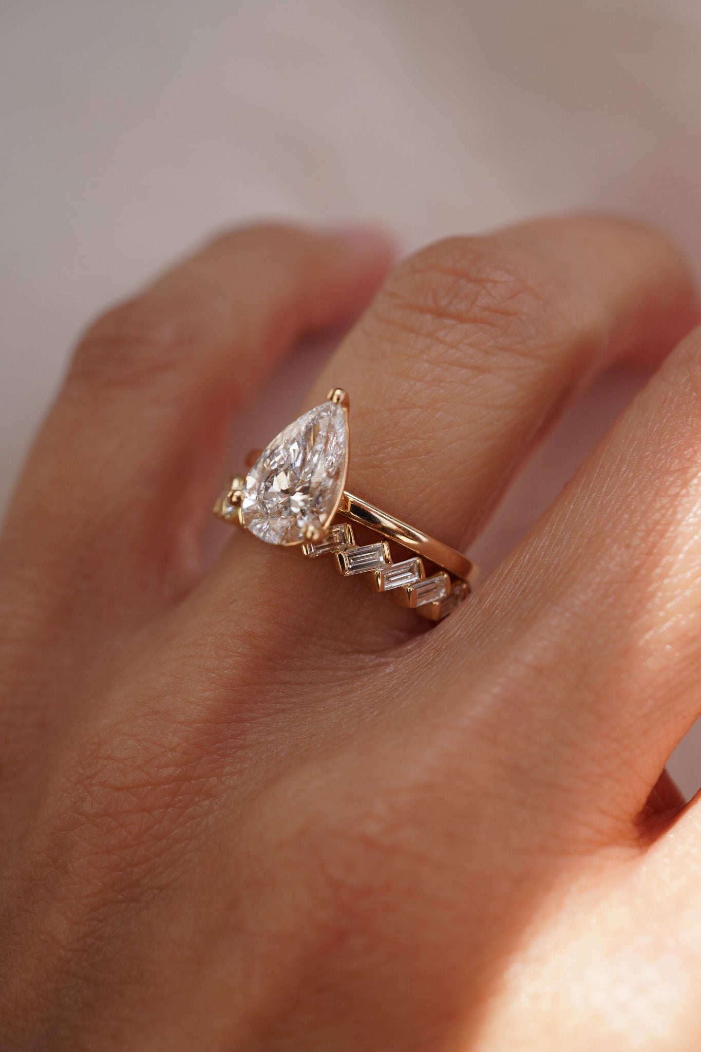 0.37 CT Round Full Eternity Lab Grown Diamond Wedding Band