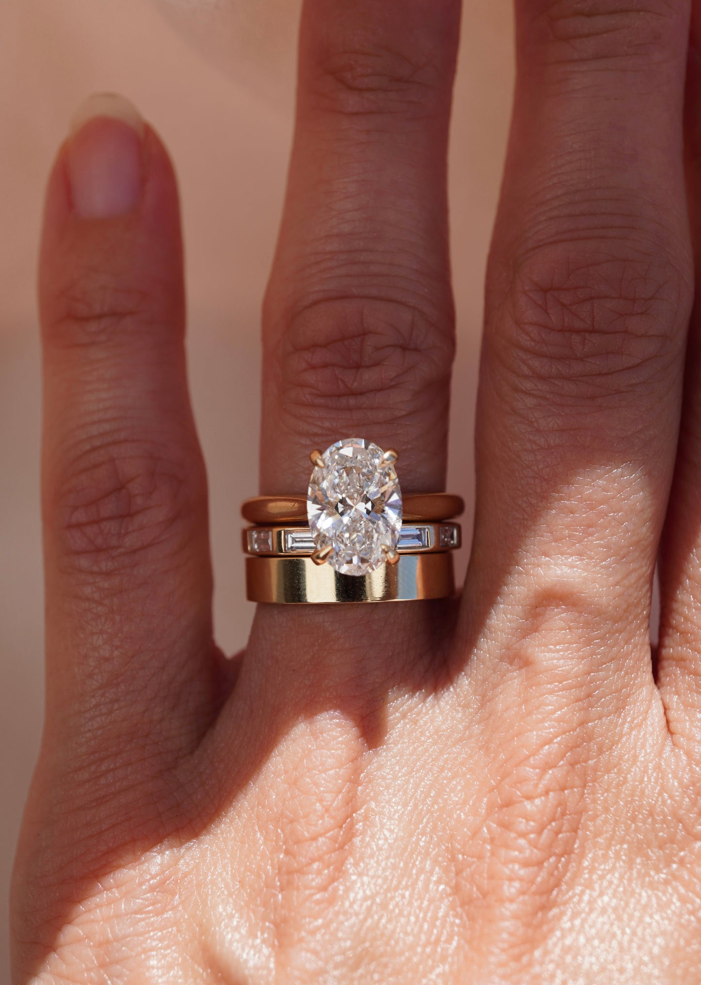 0.37 CT Round Full Eternity Lab Grown Diamond Wedding Band