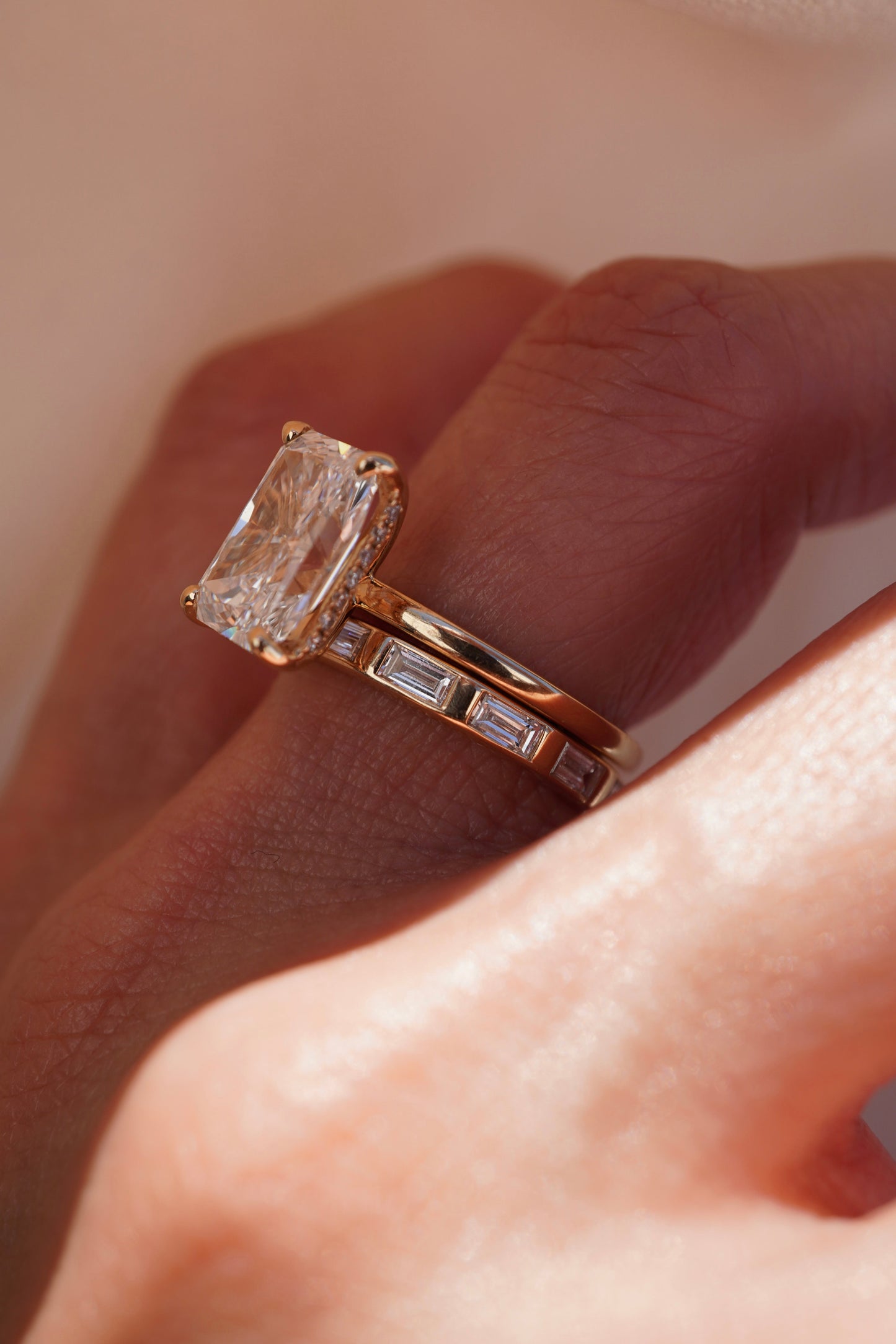0.37 CT Round Full Eternity Lab Grown Diamond Wedding Band