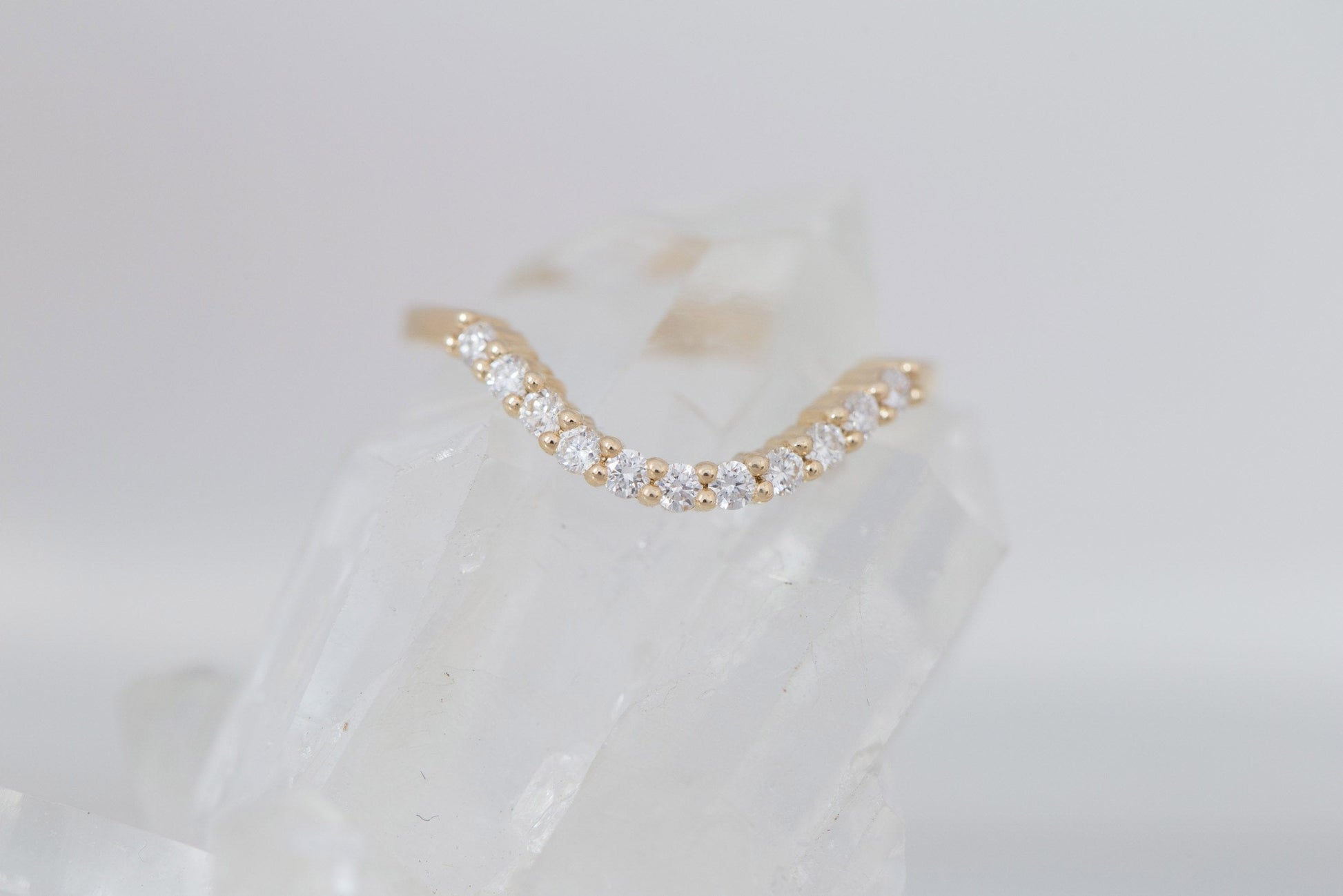 0.37 CT Round Full Eternity Lab Grown Diamond Wedding Band