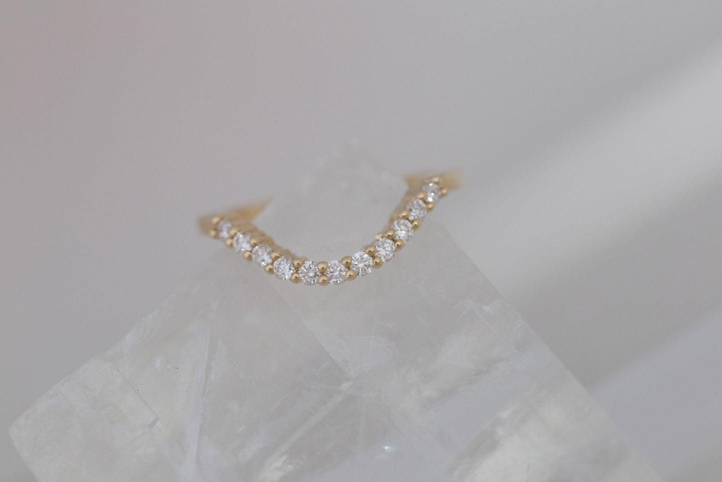 0.37 CT Round Full Eternity Lab Grown Diamond Wedding Band