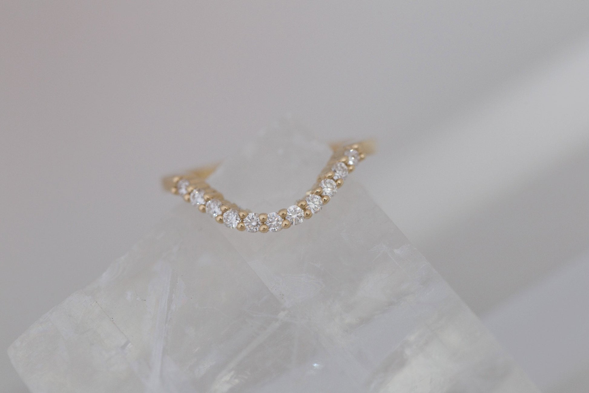 0.37 CT Round Full Eternity Lab Grown Diamond Wedding Band
