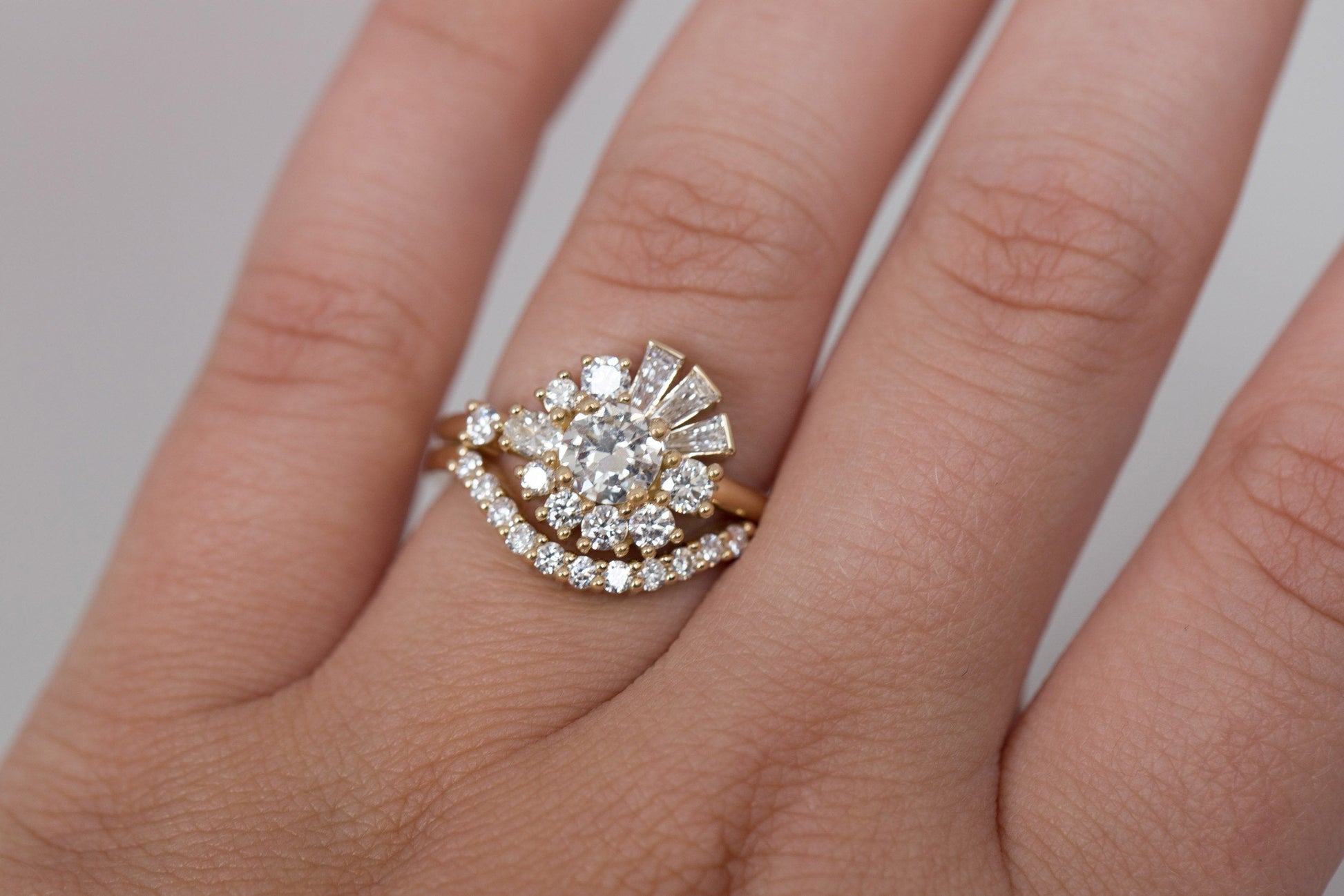 0.37 CT Round Full Eternity Lab Grown Diamond Wedding Band