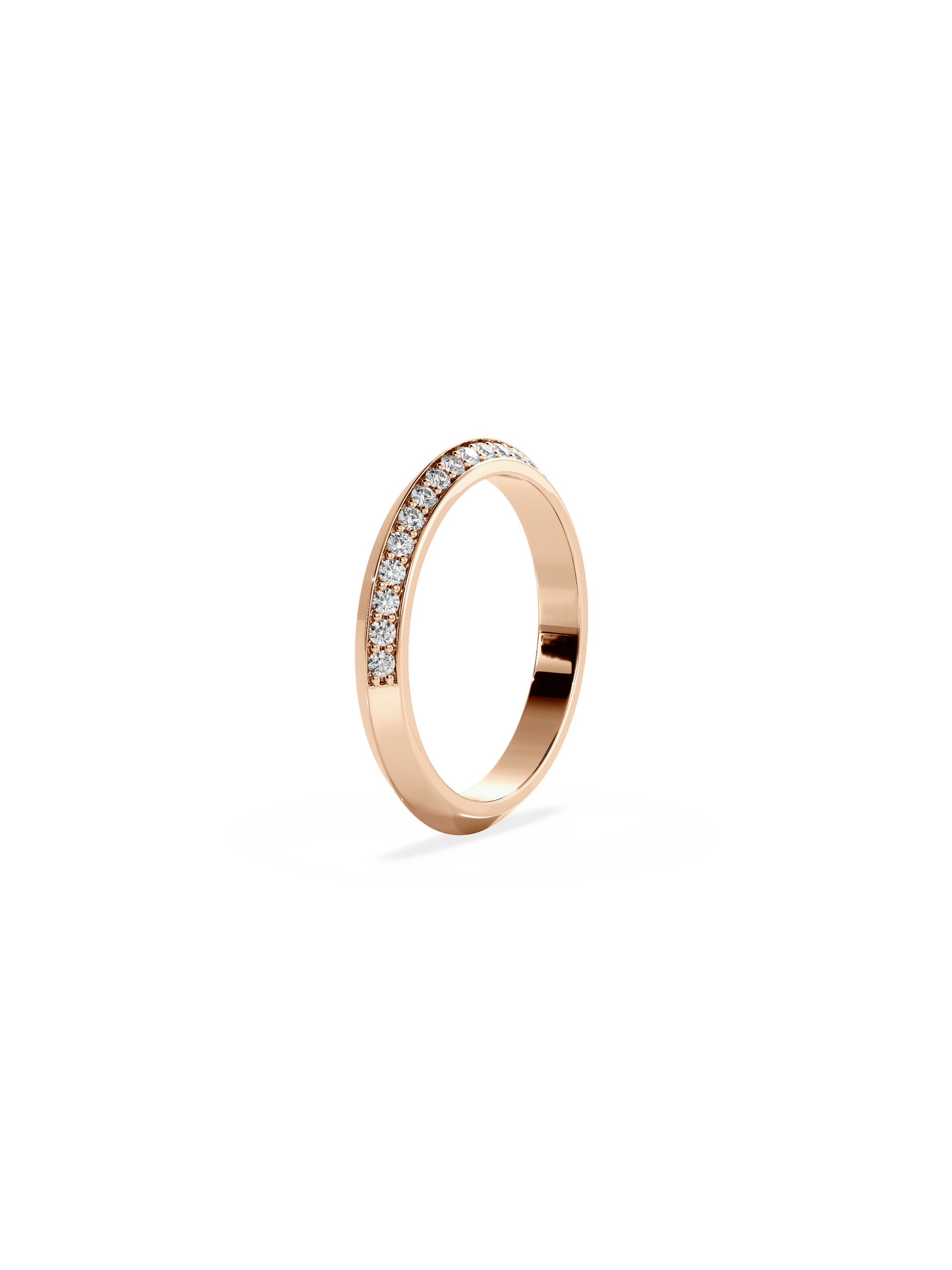 0.37 CT Round Full Eternity Lab Grown Diamond Wedding Band